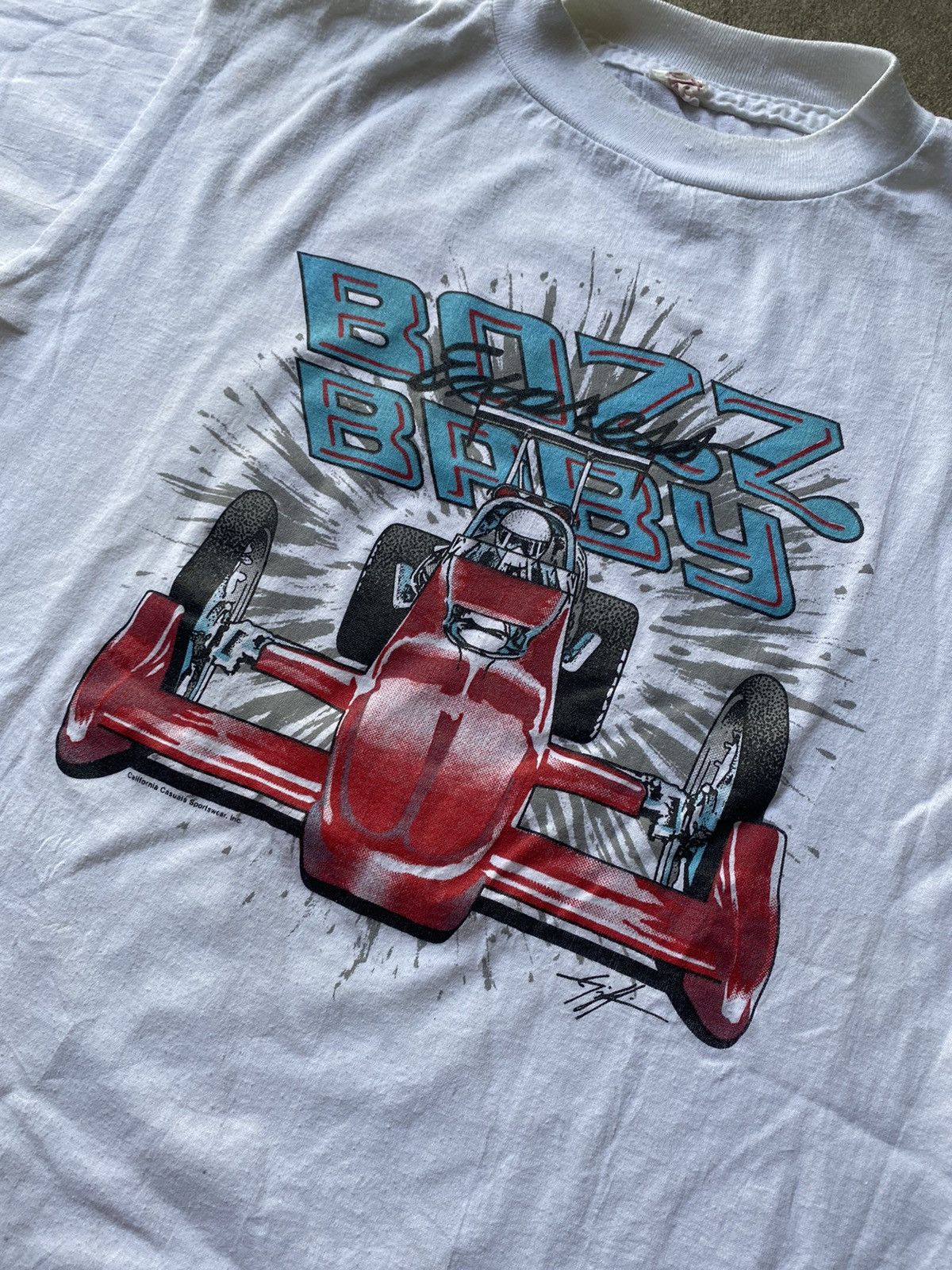 NASCAR × Vintage Vintage 1988 Racecar tee single stitch all over print Size US M / EU 48-50 / 2 - 2 Thumbnail