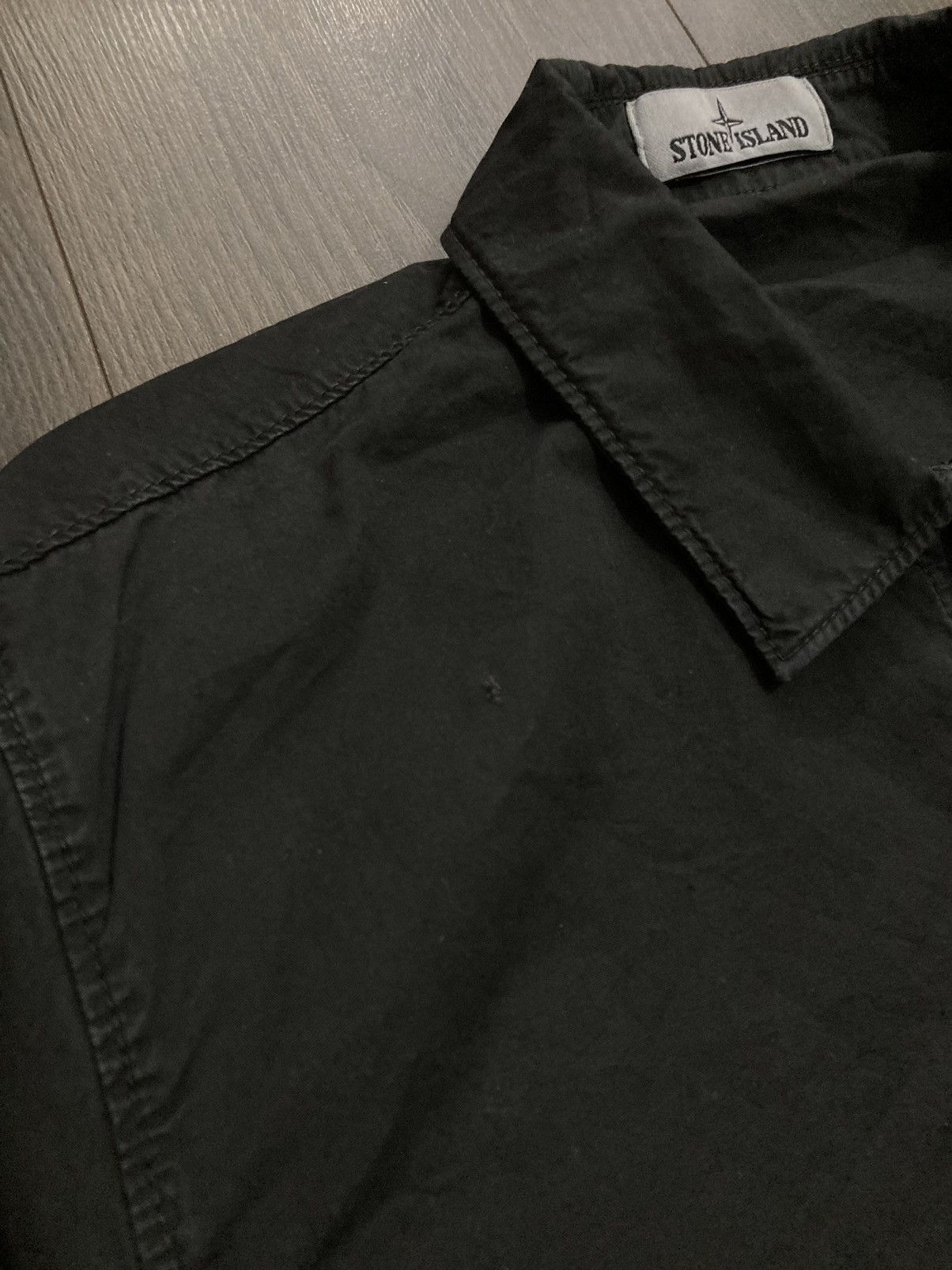 Stone Island STONE ISLAND Garment Dyed Badge Zip Jacket FW20/21 NEW Size US L / EU 52-54 / 3 - 9 Thumbnail