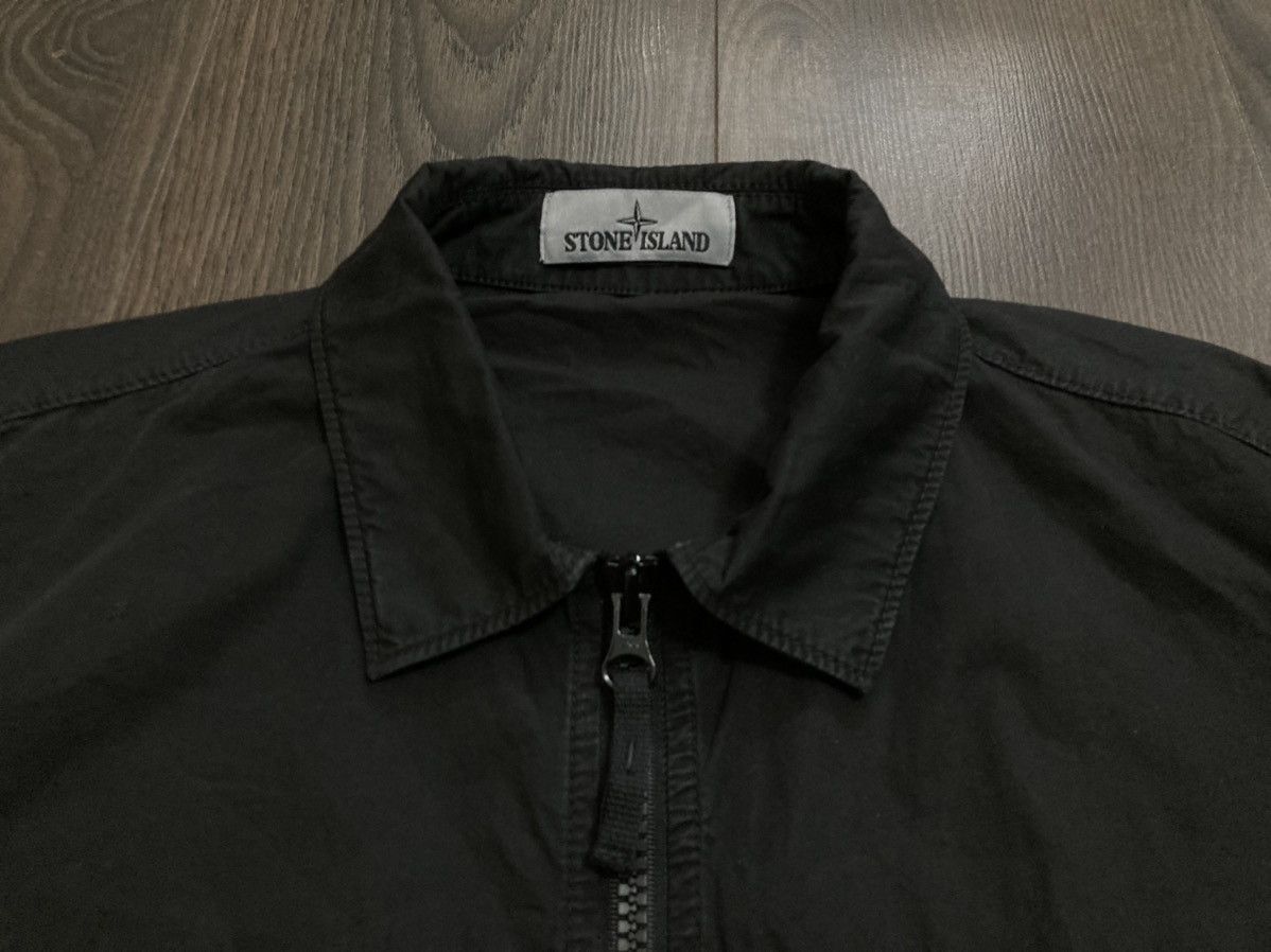 Stone Island STONE ISLAND Garment Dyed Badge Zip Jacket FW20/21 NEW Size US L / EU 52-54 / 3 - 6 Thumbnail
