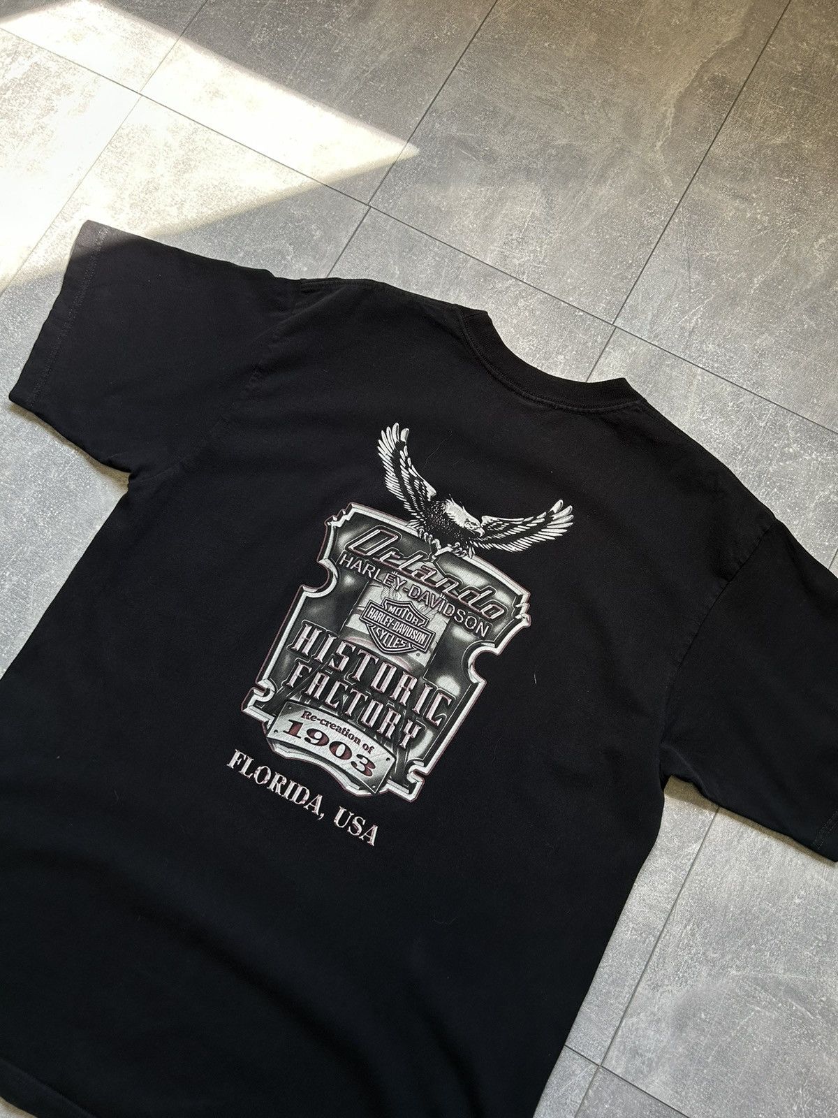 Harley Davidson × Vintage Mens Vintage Harley Davidson Florida 2006 T Shirt rare tee Size US XL / EU 56 / 4 - 16 Thumbnail