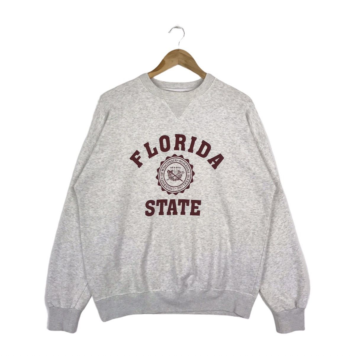 Vintage Vintage University Of Wisconsin Crewneck Sweatshirt Size US M / EU 48-50 / 2 - 1 Thumbnail