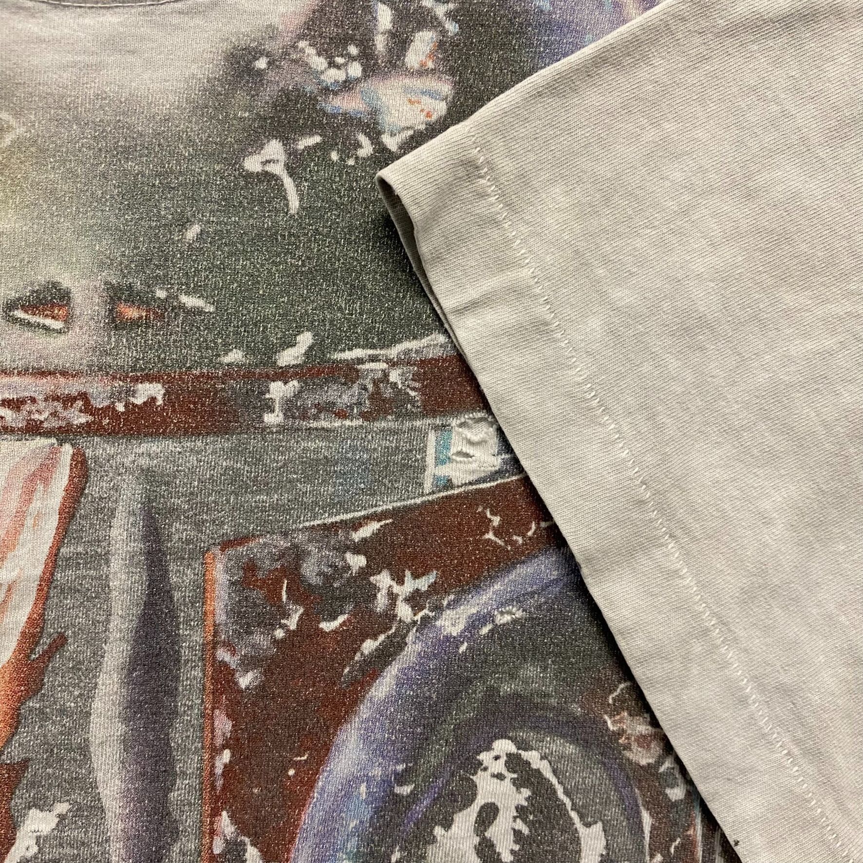 Liquid Blue Crazy Vintage 90s Liquid Blue Star Wars Boba Fett T-Shirt Size US XL / EU 56 / 4 - 5 Thumbnail