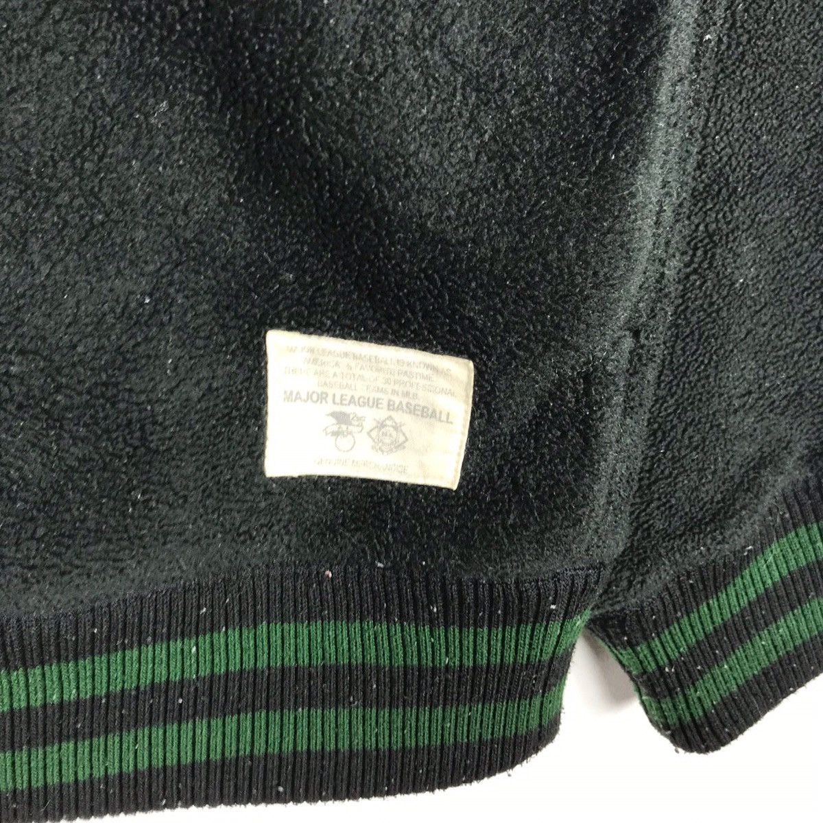 MLB Oakland Athletics Half Zipper Fleece Sweatshirt Jacket Size US L / EU 52-54 / 3 - 8 Thumbnail