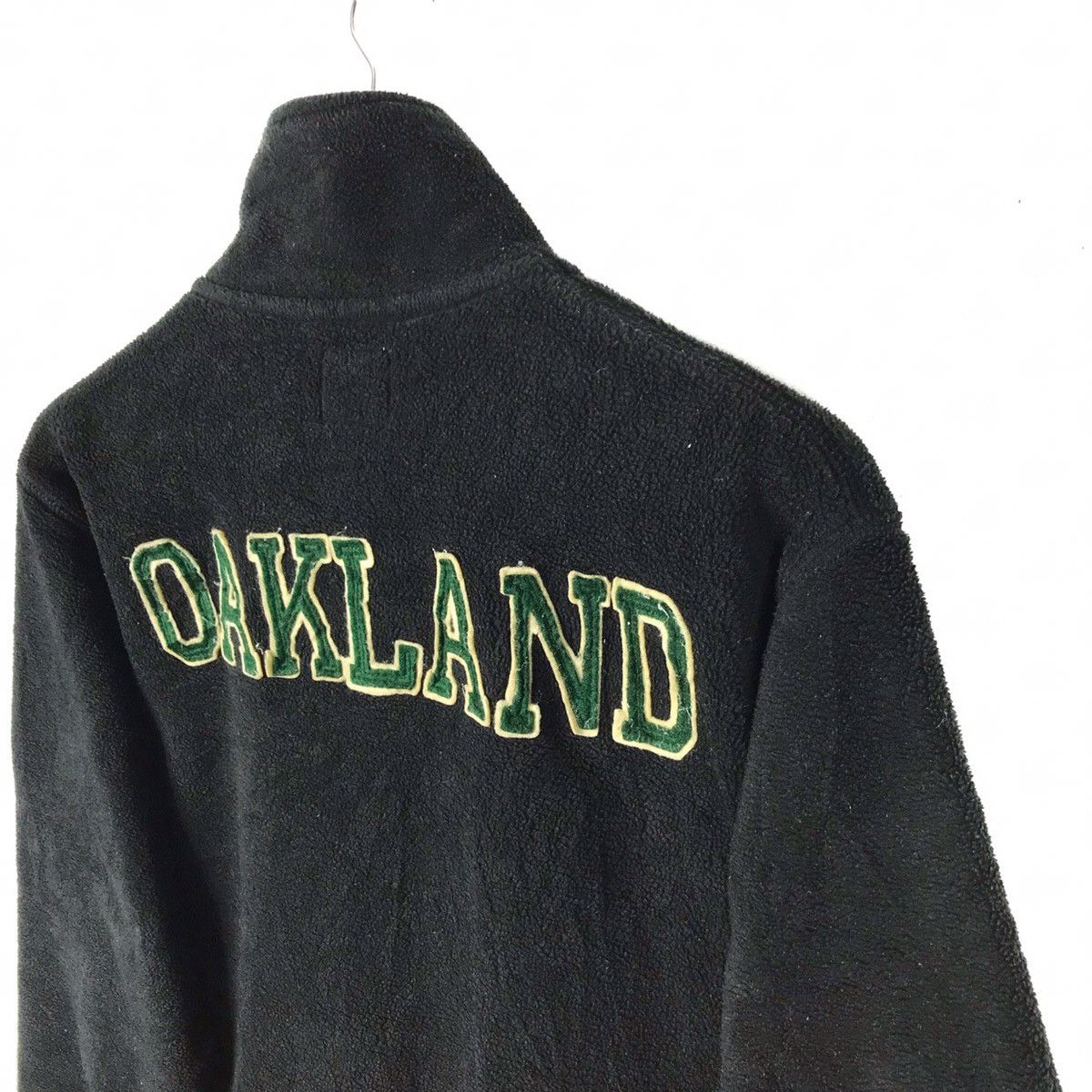 MLB Oakland Athletics Half Zipper Fleece Sweatshirt Jacket Size US L / EU 52-54 / 3 - 7 Thumbnail