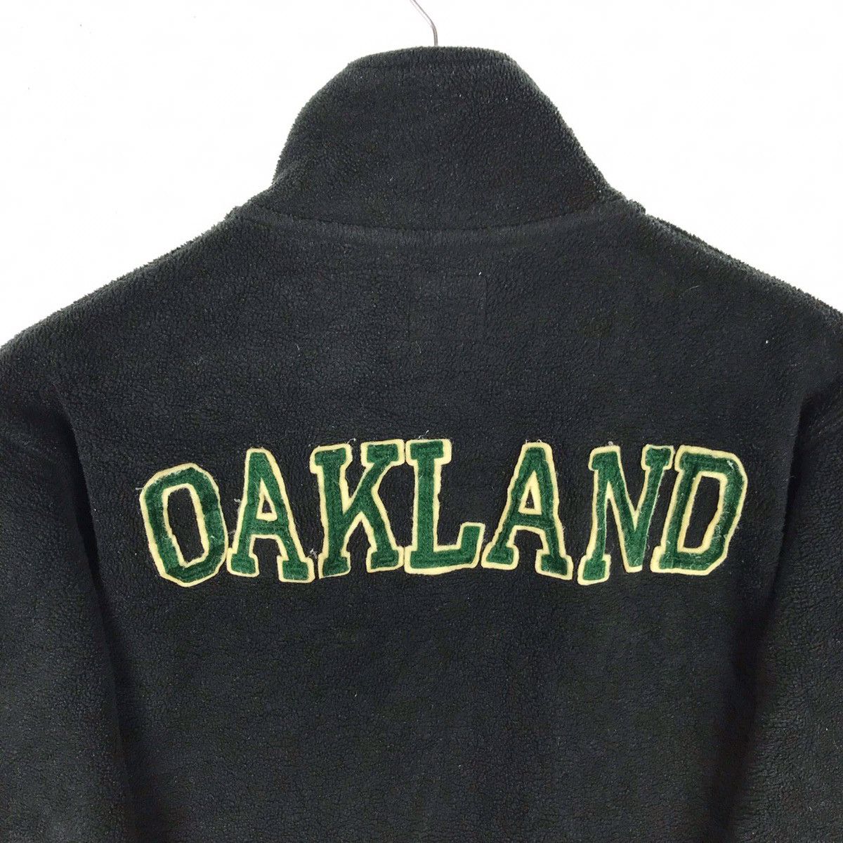 MLB Oakland Athletics Half Zipper Fleece Sweatshirt Jacket Size US L / EU 52-54 / 3 - 2 Thumbnail