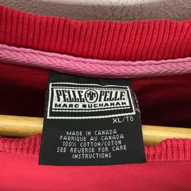 Marc Buchanan × Pelle Pelle Vintage Designer Pelle Pelle Sweatshirt Size US XL / EU 56 / 4 - 3 Thumbnail