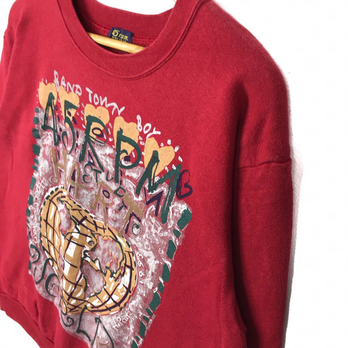 45rpm × Japanese Brand 45 RPM Studio Pop Art History Japanese Brand Sweatshirt Size US S / EU 44-46 / 1 - 3 Thumbnail