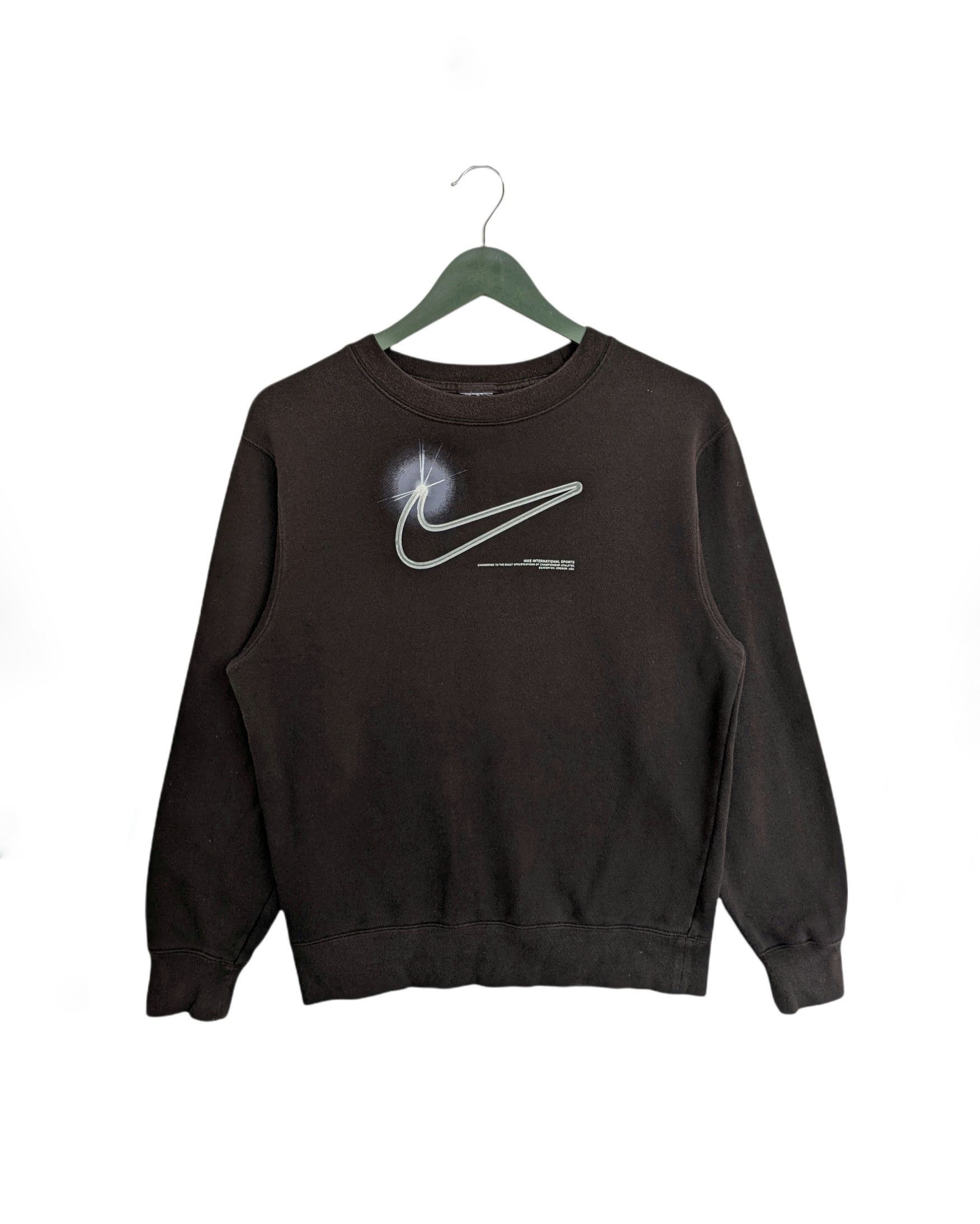 Nike Vintage Nike Star Swoosh Sweatshirt Size US M / EU 48-50 / 2 - 1 Thumbnail