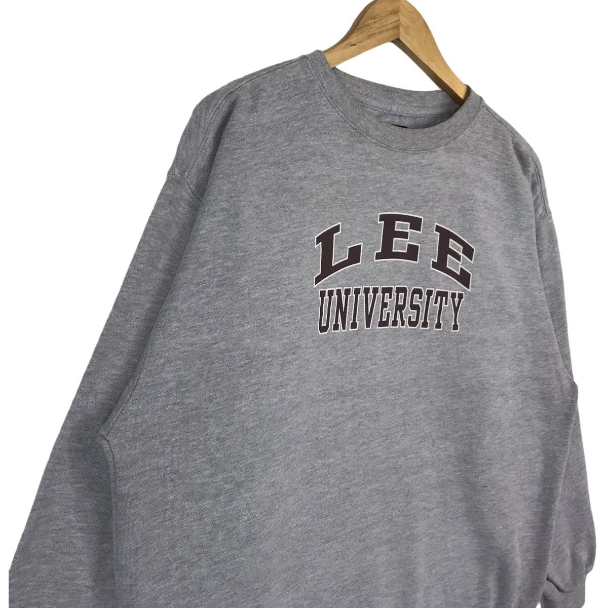 Vintage Vintage 90s Lee University Crewneck Sweatshirt Size US L / EU 52-54 / 3 - 3 Thumbnail