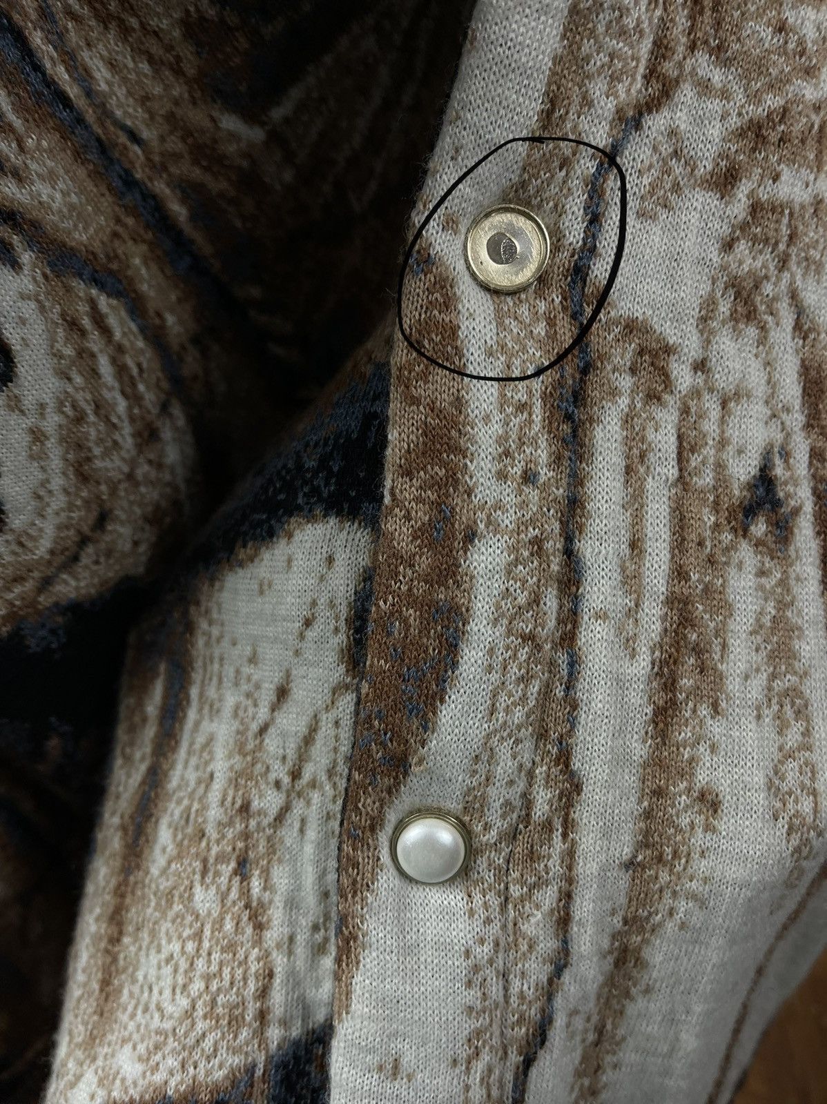 Ih Nom Uh Nit Ih Nom Uh Nit 'Jacquard' Oversized Flannel Size US S / EU 44-46 / 1 - 4 Thumbnail