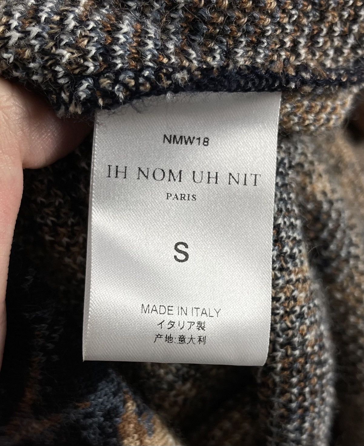 Ih Nom Uh Nit Ih Nom Uh Nit 'Jacquard' Oversized Flannel Size US S / EU 44-46 / 1 - 7 Thumbnail