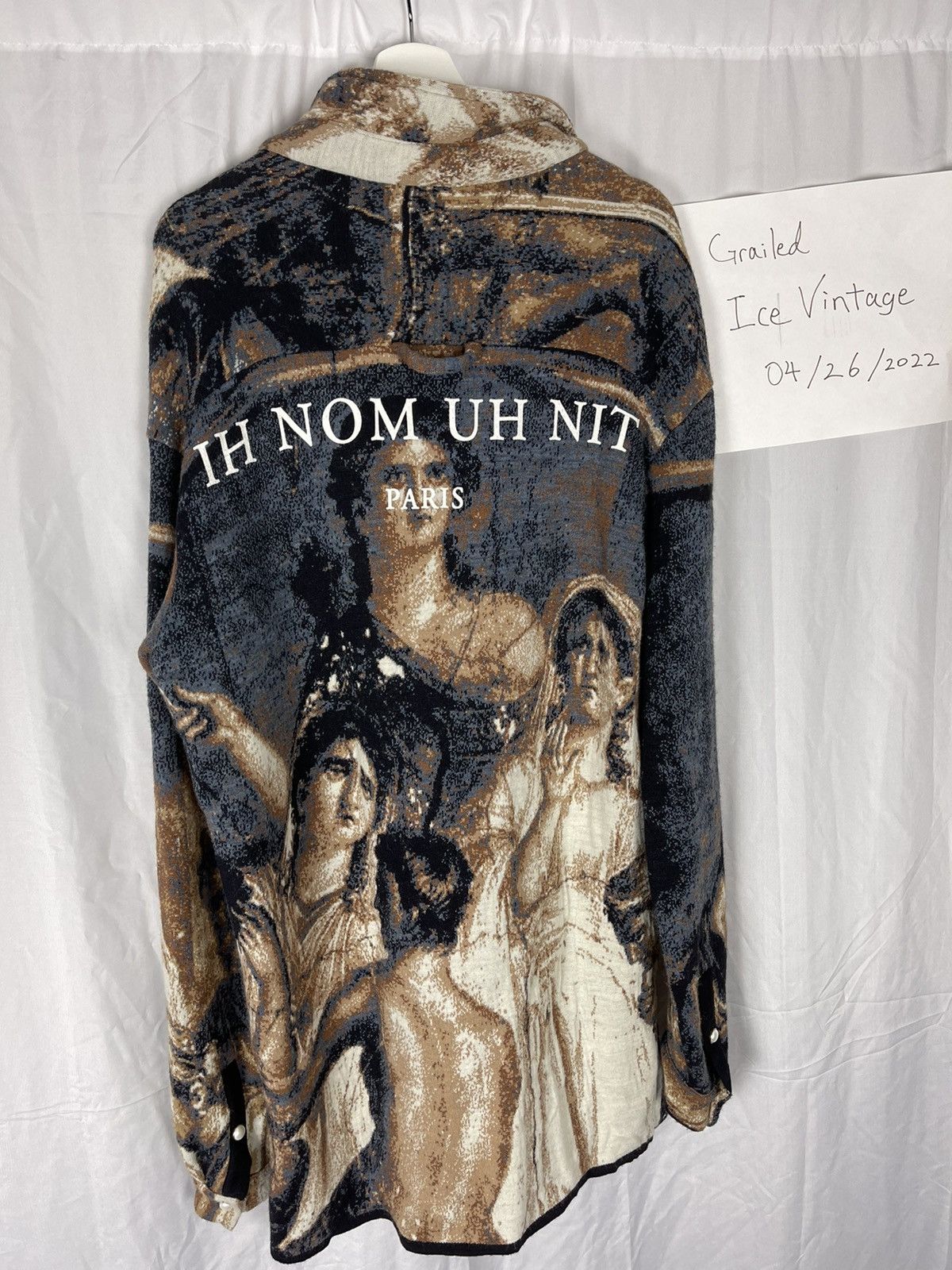 Ih Nom Uh Nit Ih Nom Uh Nit 'Jacquard' Oversized Flannel Size US S / EU 44-46 / 1 - 8 Thumbnail