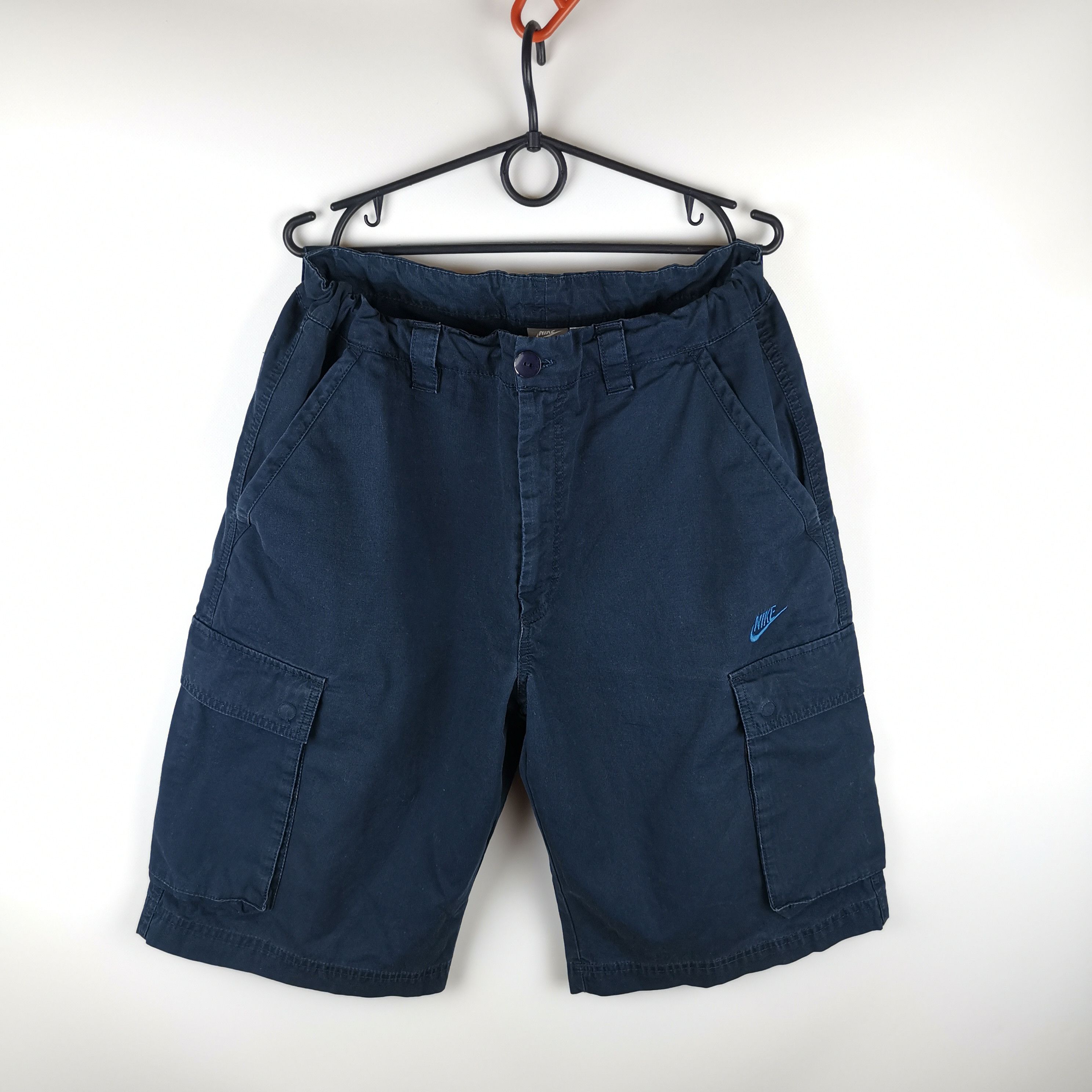 Nike Nike vintage y2k cargo shorts travis scott style Size US 34 / EU 50 - 1 Thumbnail