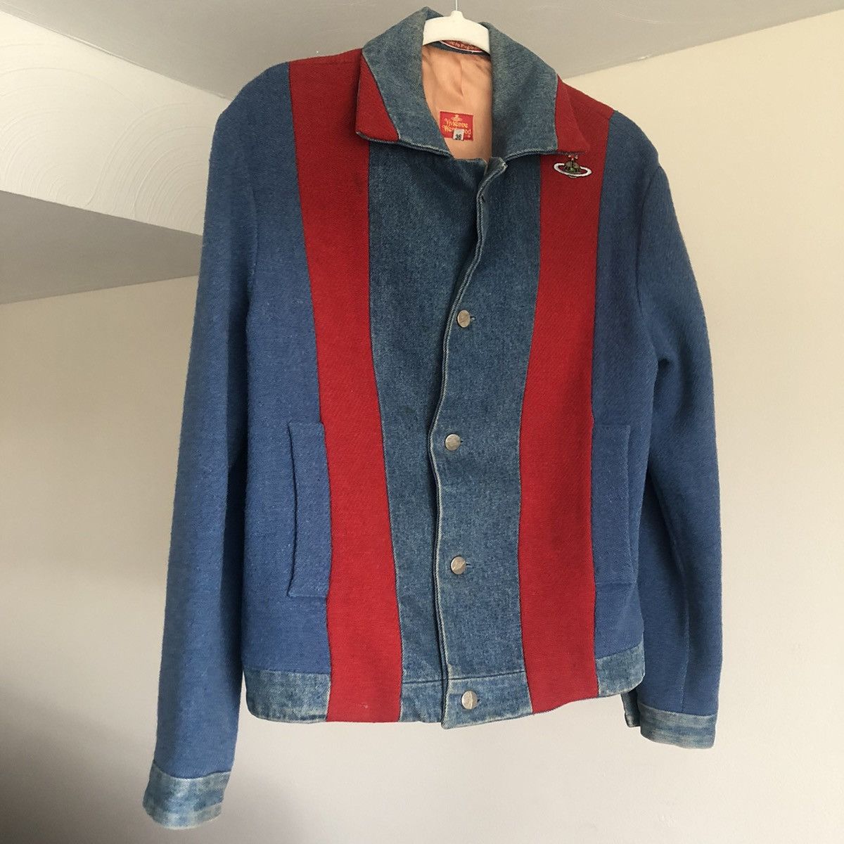Vivienne Westwood Vivienne Westwood Archive Fall 1988 Tweed Denim Jacket Size US S / EU 44-46 / 1 - 2 Thumbnail