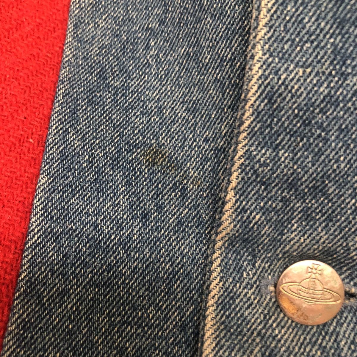 Vivienne Westwood Vivienne Westwood Archive Fall 1988 Tweed Denim Jacket Size US S / EU 44-46 / 1 - 8 Thumbnail