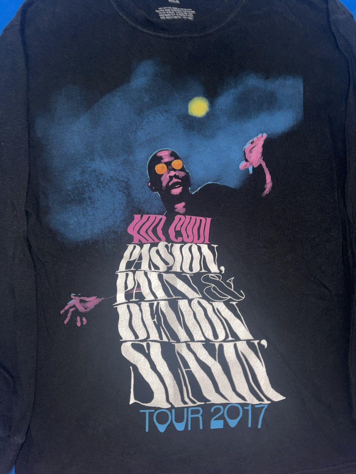 Kid Cudi × Virgil Abloh Kid Cudi x Virgil Abloh Passion, Pain, and Demon Slayin Tee Size US M / EU 48-50 / 2 - 2 Thumbnail