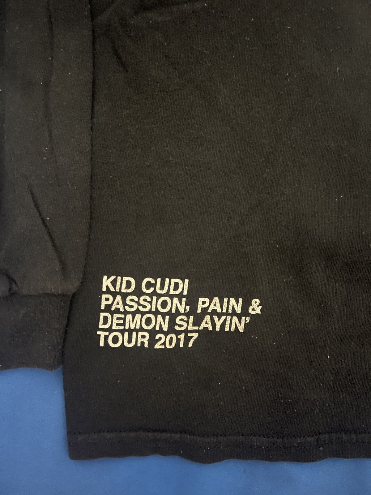 Kid Cudi × Virgil Abloh Kid Cudi x Virgil Abloh Passion, Pain, and Demon Slayin Tee Size US M / EU 48-50 / 2 - 6 Thumbnail