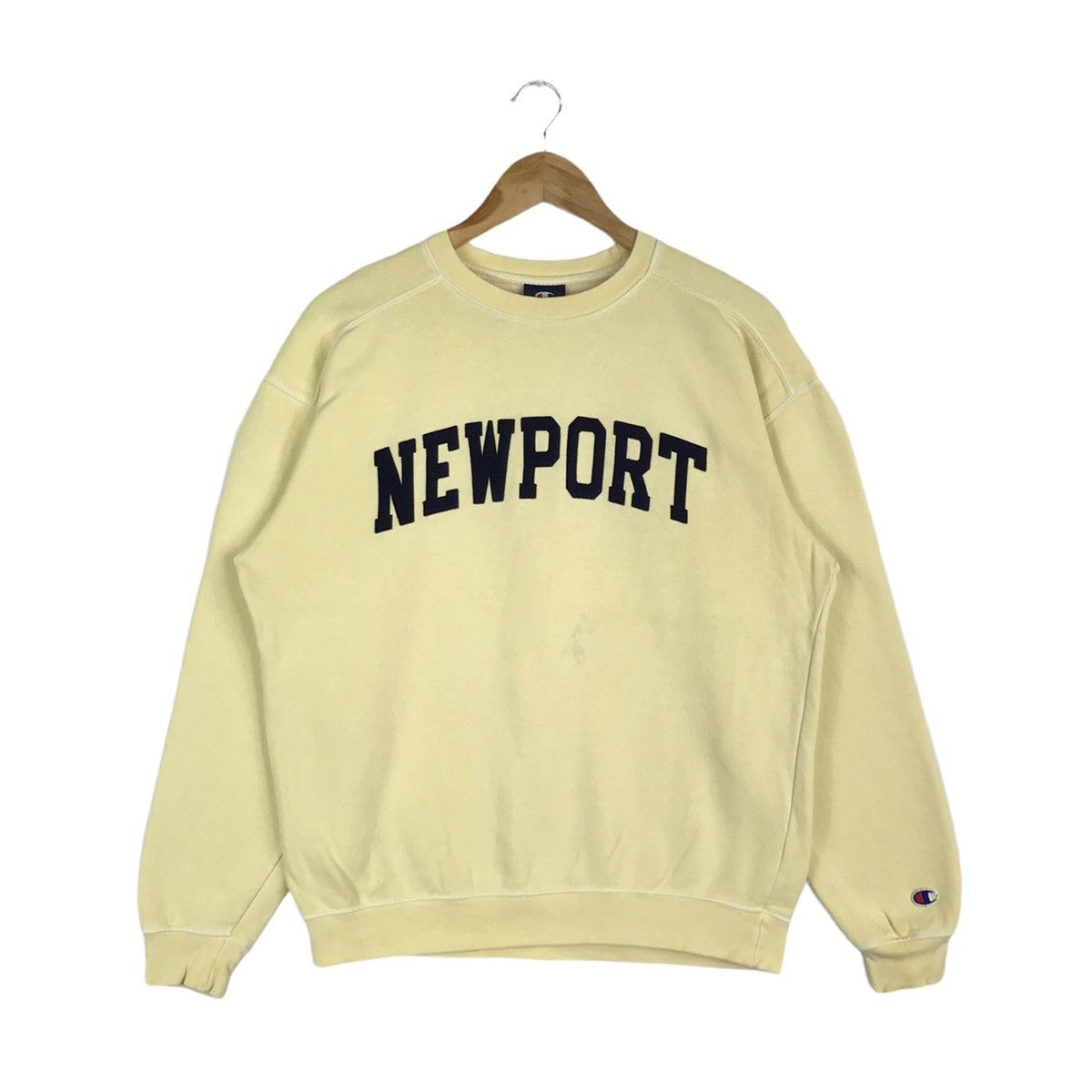 Champion Vintage Newport Spell Out Embroidery by Champion Sweatshirt Size US S / EU 44-46 / 1 - 1 Thumbnail