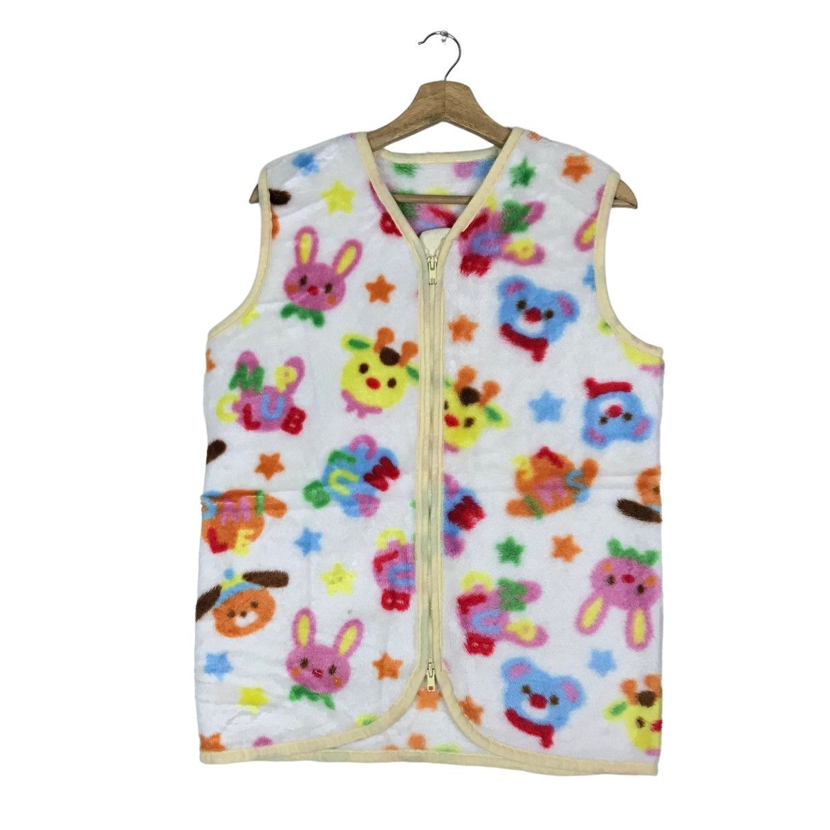 Vintage Vintage Miffy Dick Bruna Zip Up Fleece Vest Size US S / EU 44-46 / 1 - 1 Thumbnail