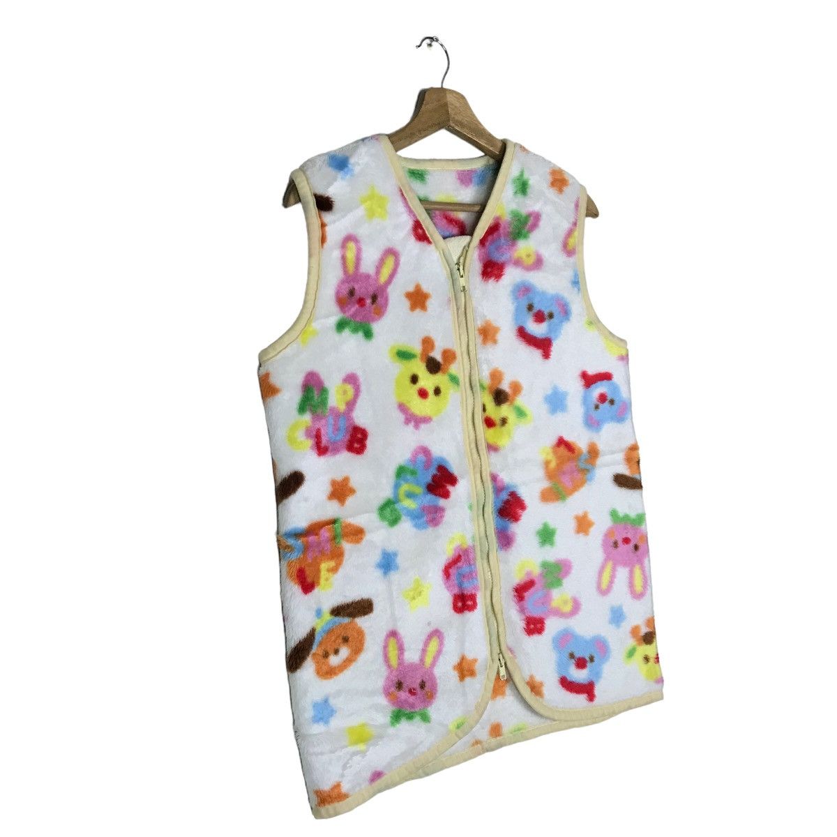 Vintage Vintage Miffy Dick Bruna Zip Up Fleece Vest Size US S / EU 44-46 / 1 - 3 Thumbnail