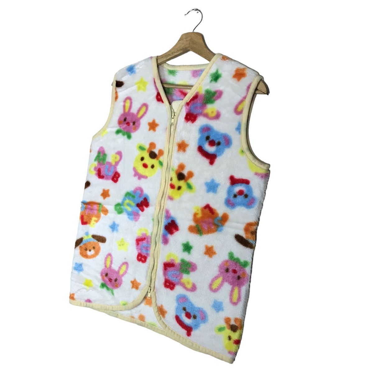 Vintage Vintage Miffy Dick Bruna Zip Up Fleece Vest Size US S / EU 44-46 / 1 - 4 Thumbnail