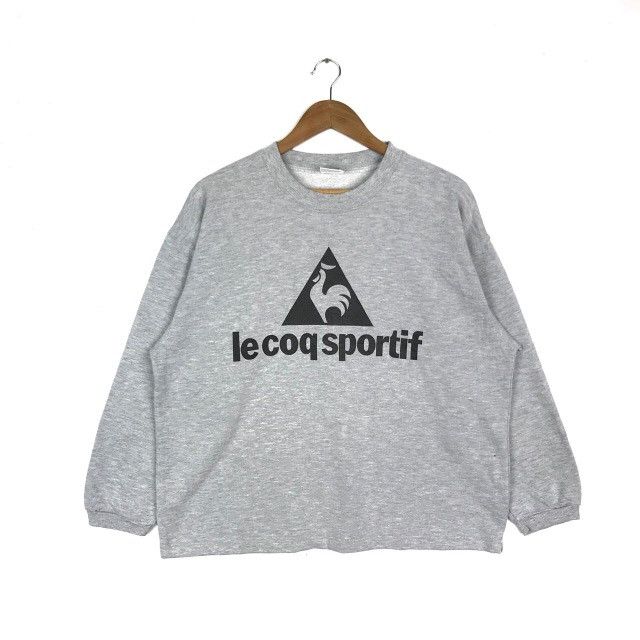 Le Coq Sportif Vintage Le Coq Sportif Long Sleeve Sweatshirt Size US L / EU 52-54 / 3 - 1 Thumbnail