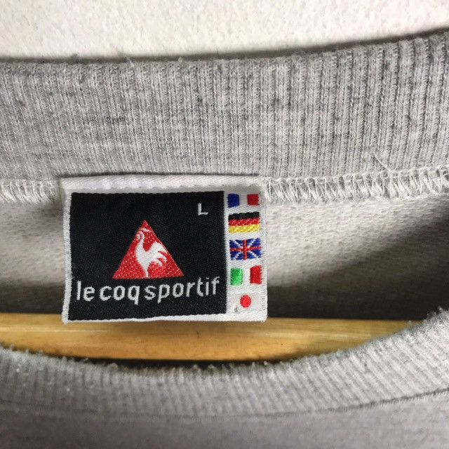 Le Coq Sportif Vintage Le Coq Sportif Long Sleeve Sweatshirt Size US L / EU 52-54 / 3 - 3 Thumbnail