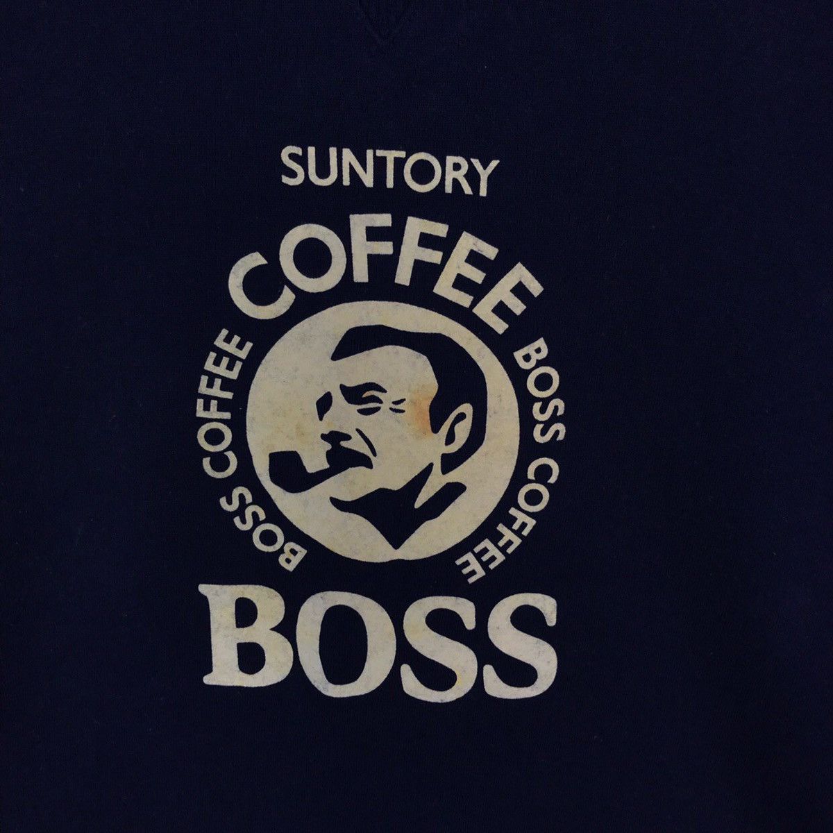Vintage Vintage Suntory Boss Coffe Sweatshirt Size US M / EU 48-50 / 2 - 3 Thumbnail