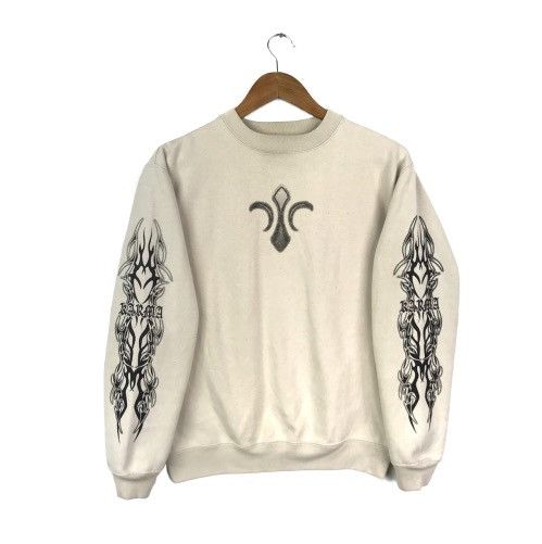 Vintage Karma Dragon Art Nice Design Sweatshirt Size US S / EU 44-46 / 1 - 2 Thumbnail