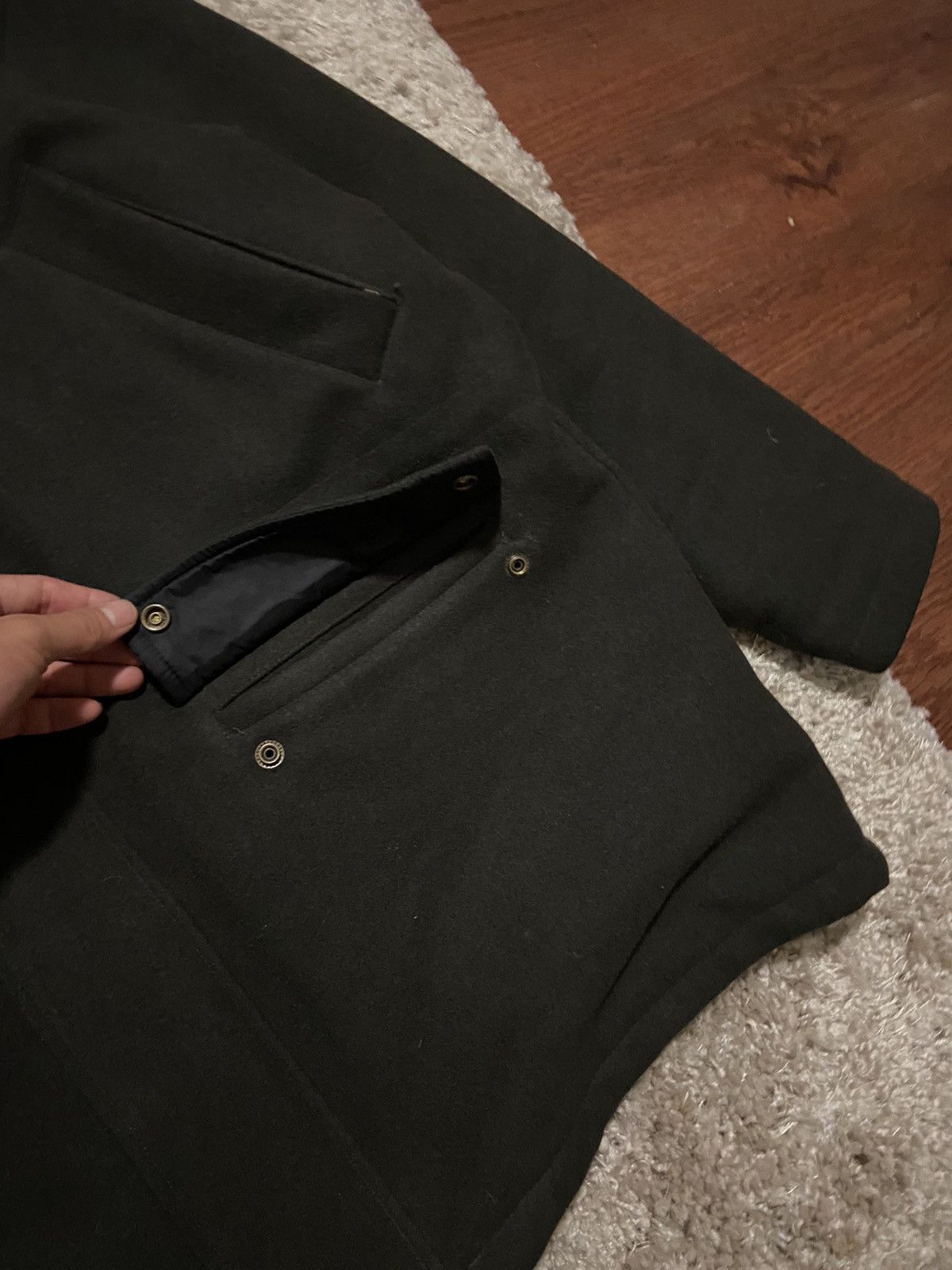 Timberland Full Wool Hooded Heavy Jacket Parka ZIP Up Timberland Size US L / EU 52-54 / 3 - 4 Thumbnail