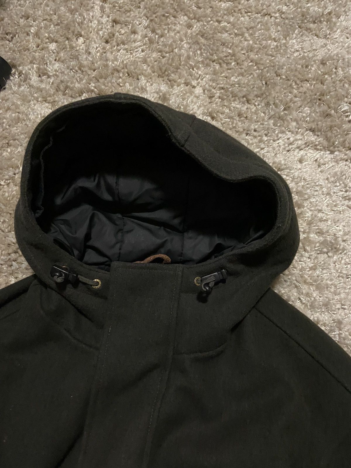 Timberland Full Wool Hooded Heavy Jacket Parka ZIP Up Timberland Size US L / EU 52-54 / 3 - 7 Thumbnail