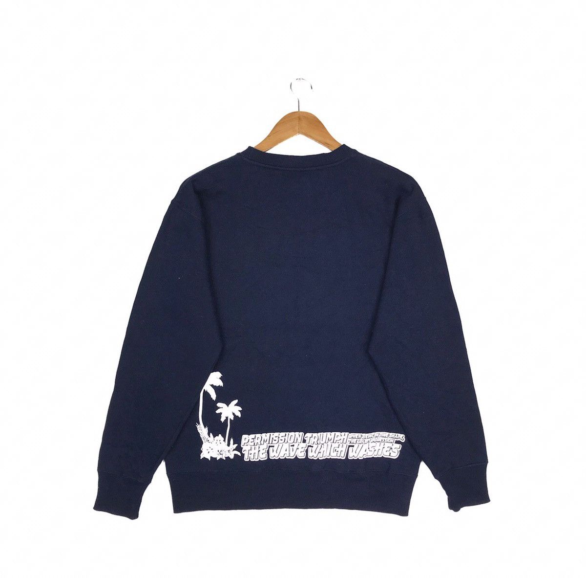 Vintage Vintage Blue Lagoon Ocean Sea Sweatshirt Size US L / EU 52-54 / 3 - 4 Thumbnail