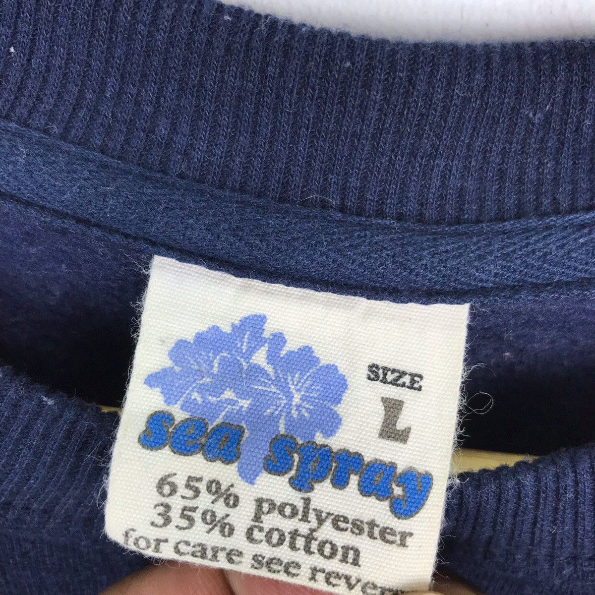 Vintage Vintage Blue Lagoon Ocean Sea Sweatshirt Size US L / EU 52-54 / 3 - 6 Thumbnail