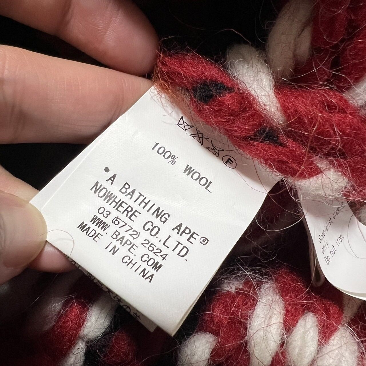 Bape BAPE knit jacket Size US L / EU 52-54 / 3 - 4 Thumbnail