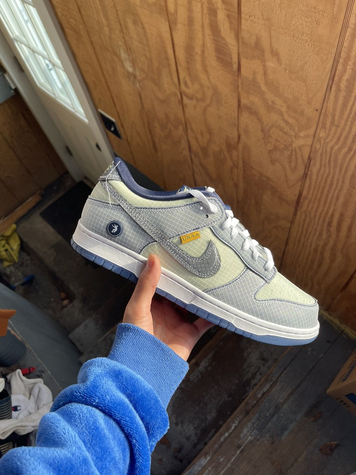 image of Nike Dunk Low Union Size 10 ‘Passport’ Pack Release One Shoes in Pistachio, Men's