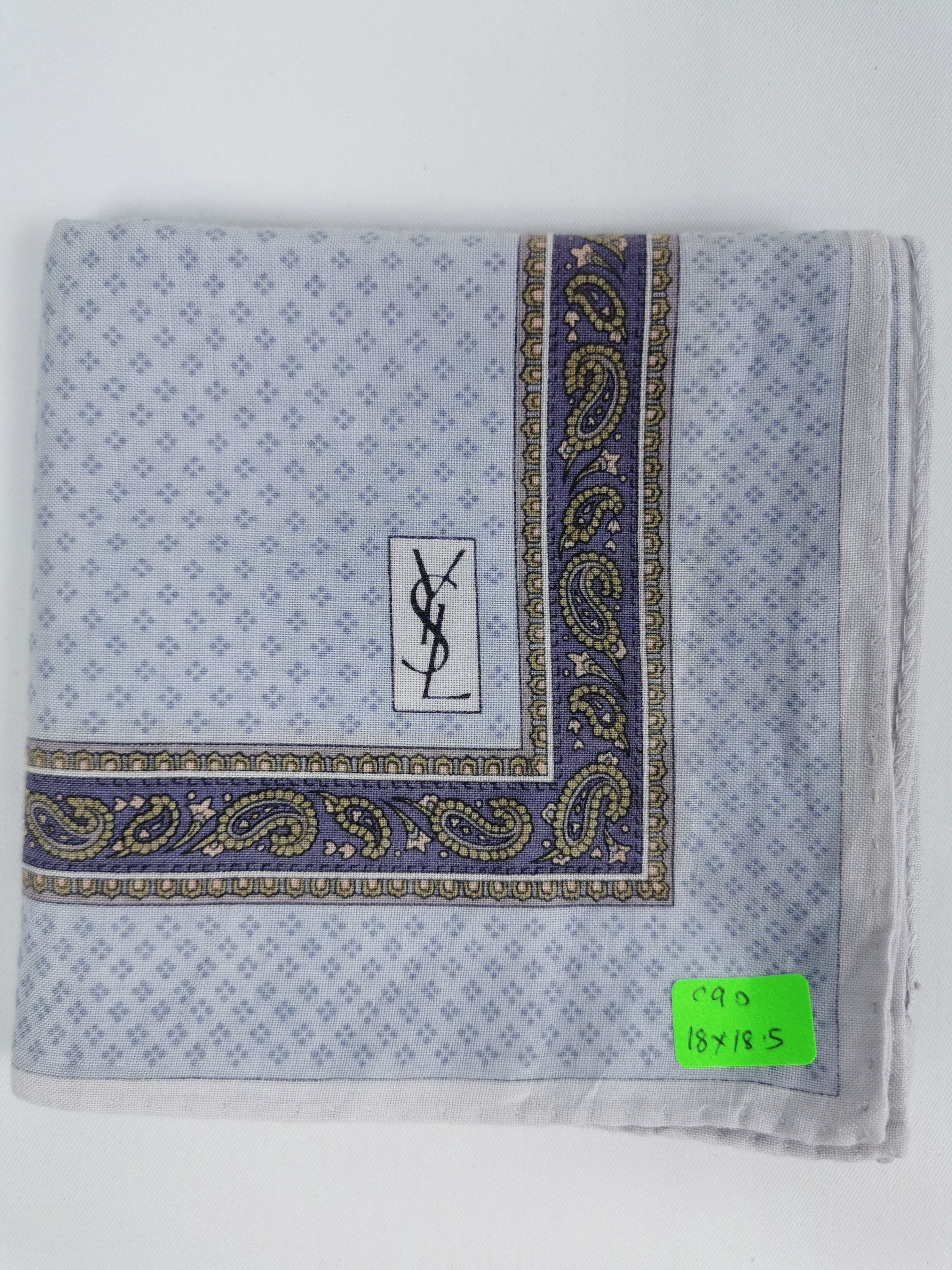 Vintage × Yves Saint Laurent Yves saint laurent handkerchief bandana neckerchief Size ONE SIZE - 4 Thumbnail