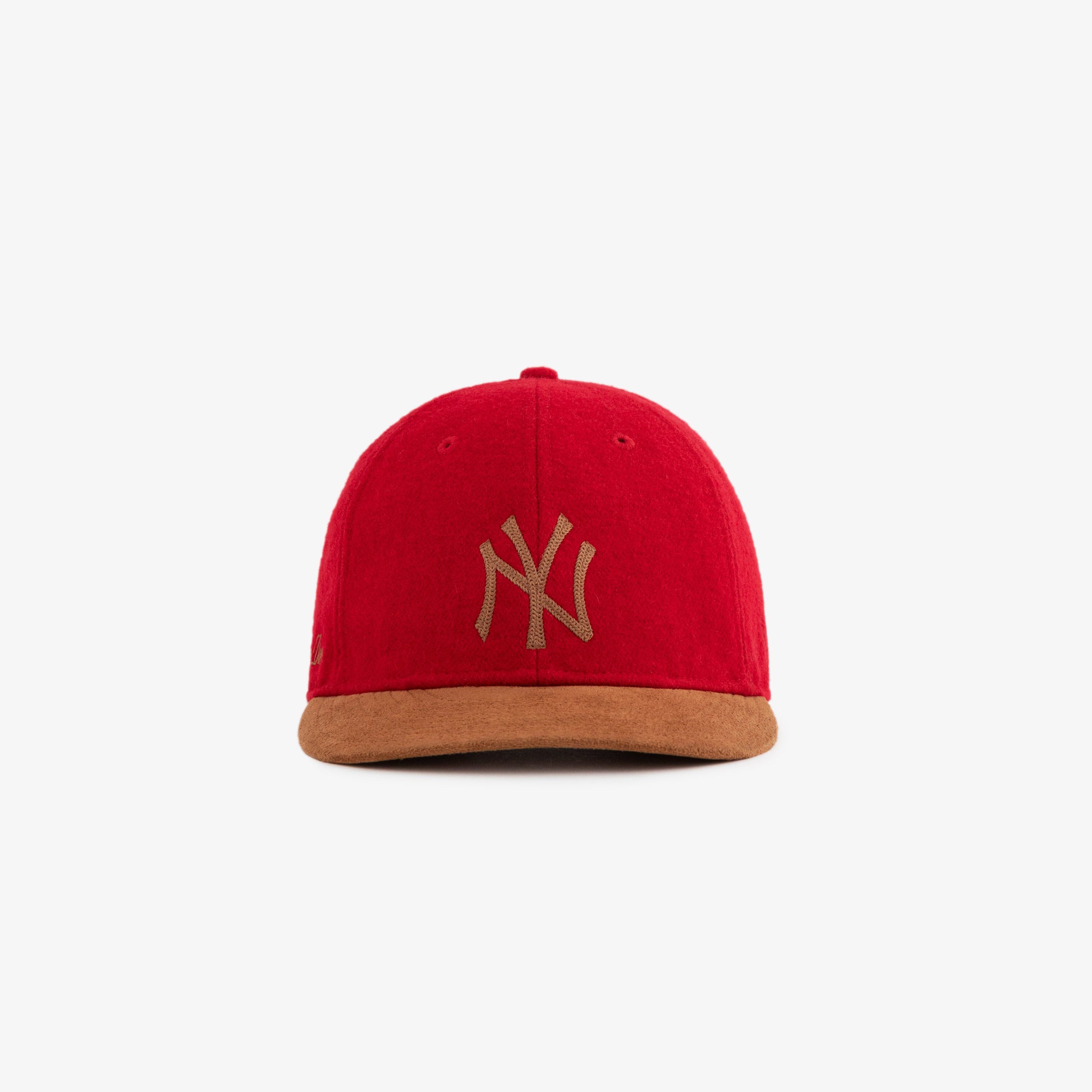 Aime Leon Dore Aimé Leon Dore New Era Melton Wool Yankees Hat Red