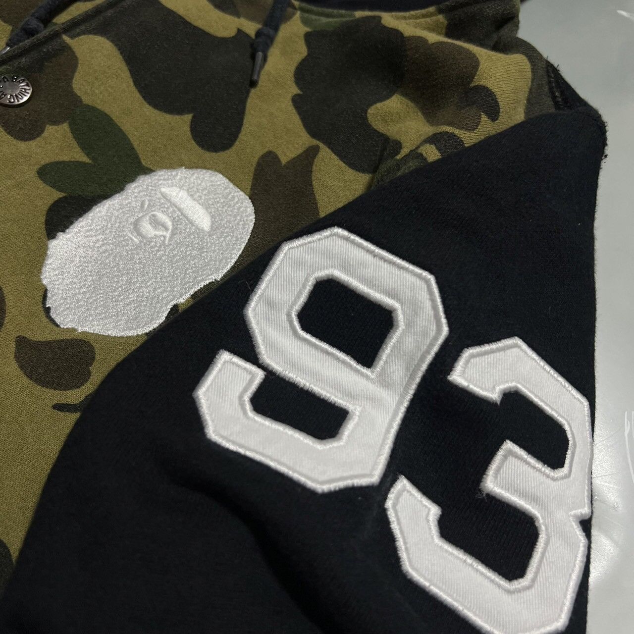 Bape BAPE APE HEAD versity black/Green camo Size US S / EU 44-46 / 1 - 3 Thumbnail