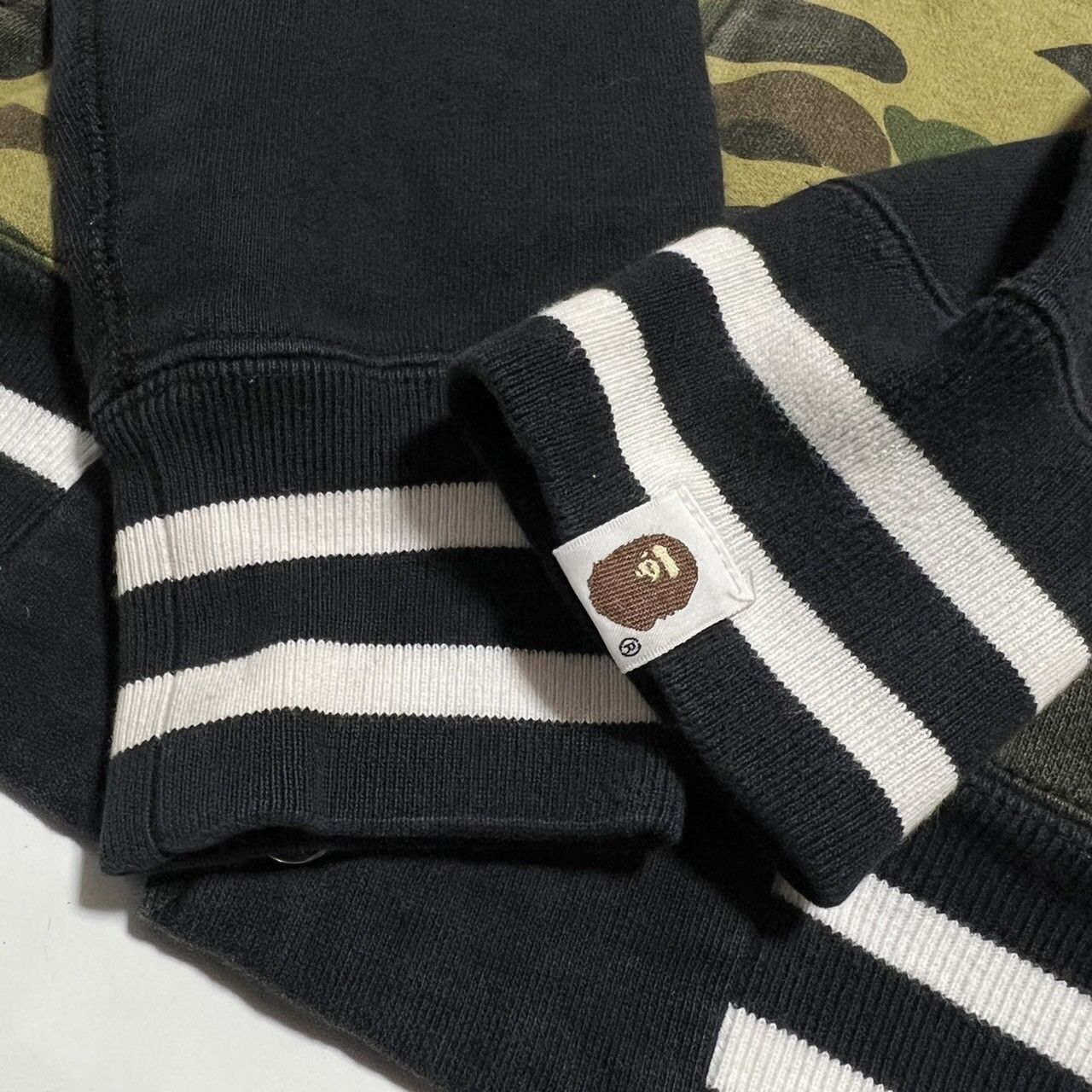 Bape BAPE APE HEAD versity black/Green camo Size US S / EU 44-46 / 1 - 2 Thumbnail