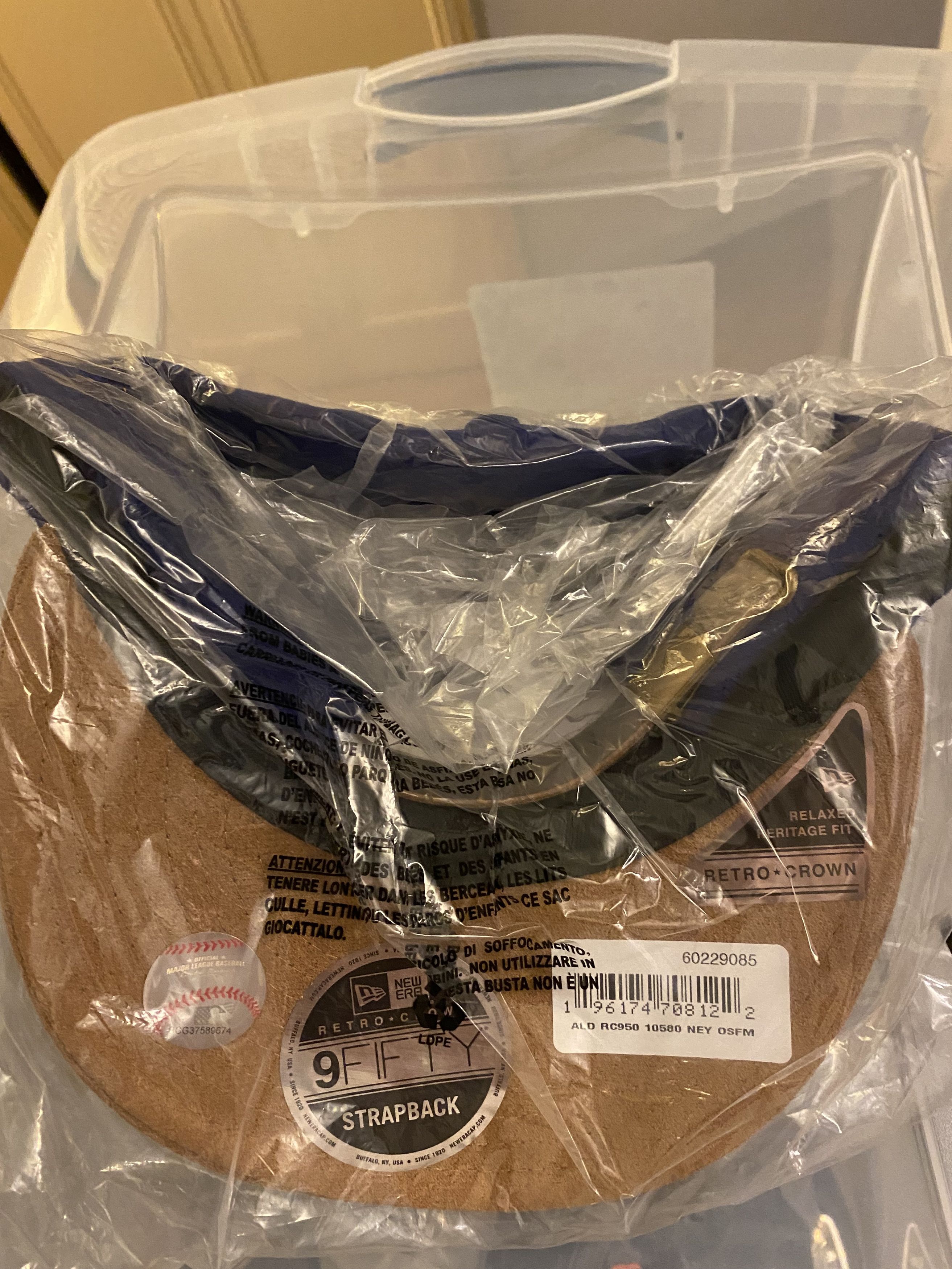 Aime Leon Dore Aimé Leon Dore New Era Melton Wool Yankees Hat Navy Size ONE SIZE - 4 Thumbnail