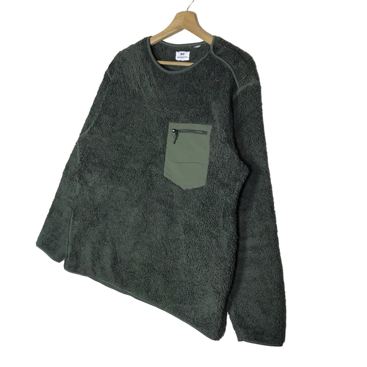 Engineered Garments × Uniqlo Uniqlo Japan x Engineered Garments Retro Fleece Crewneck Size US L / EU 52-54 / 3 - 4 Thumbnail