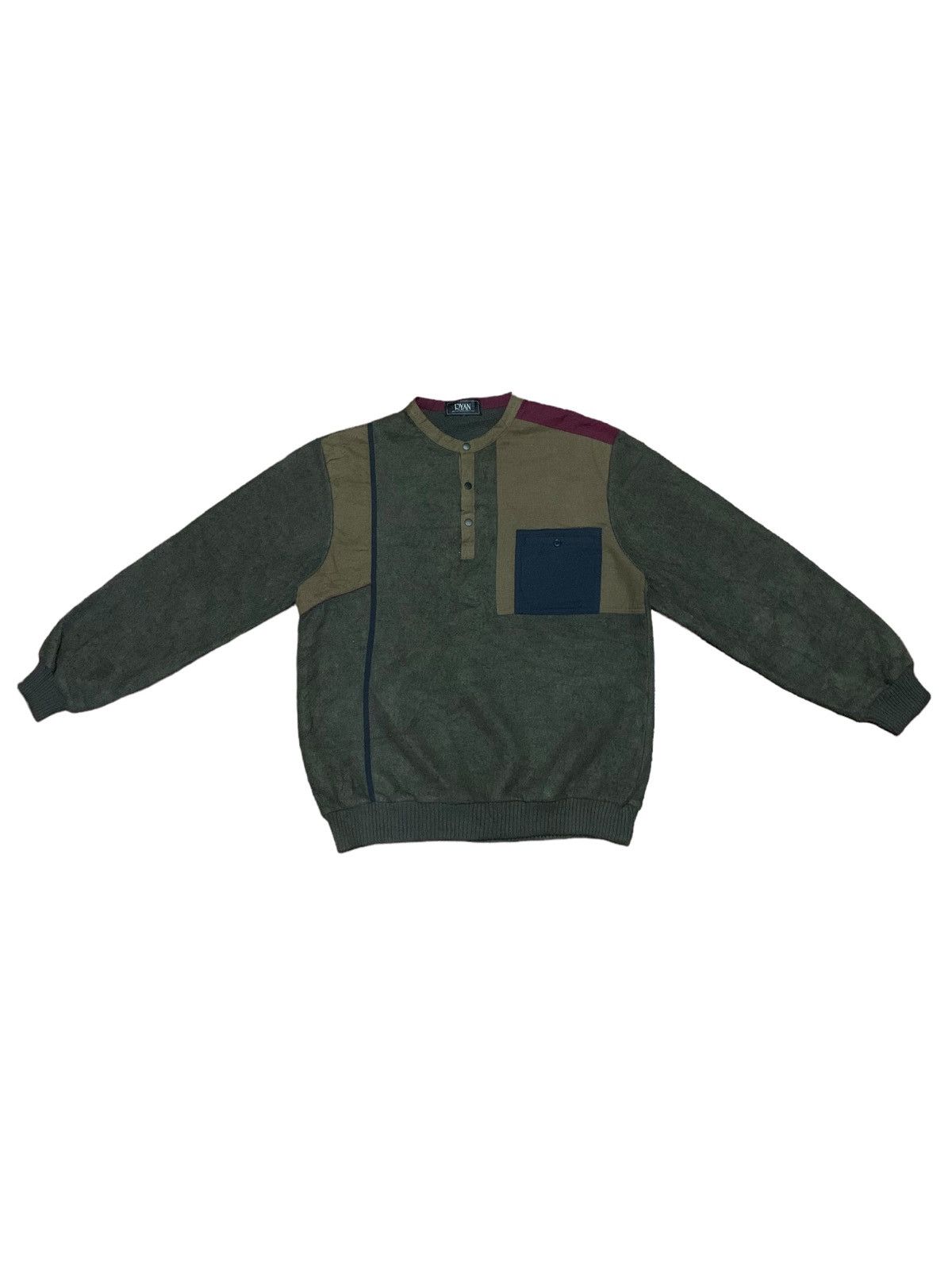 image of Outdoor Life Vintage Ryan Fleece Style Engineer Garment Fleece Jacket, Men's (Size Large)
