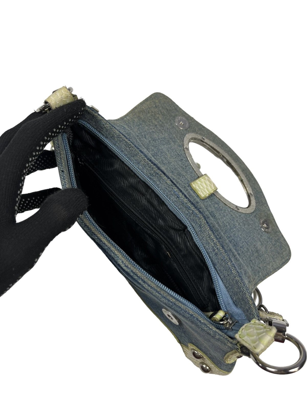 Other Vintage Diesel Denim Style Shoulder Bag Avant Garde Size ONE SIZE - 8 Thumbnail