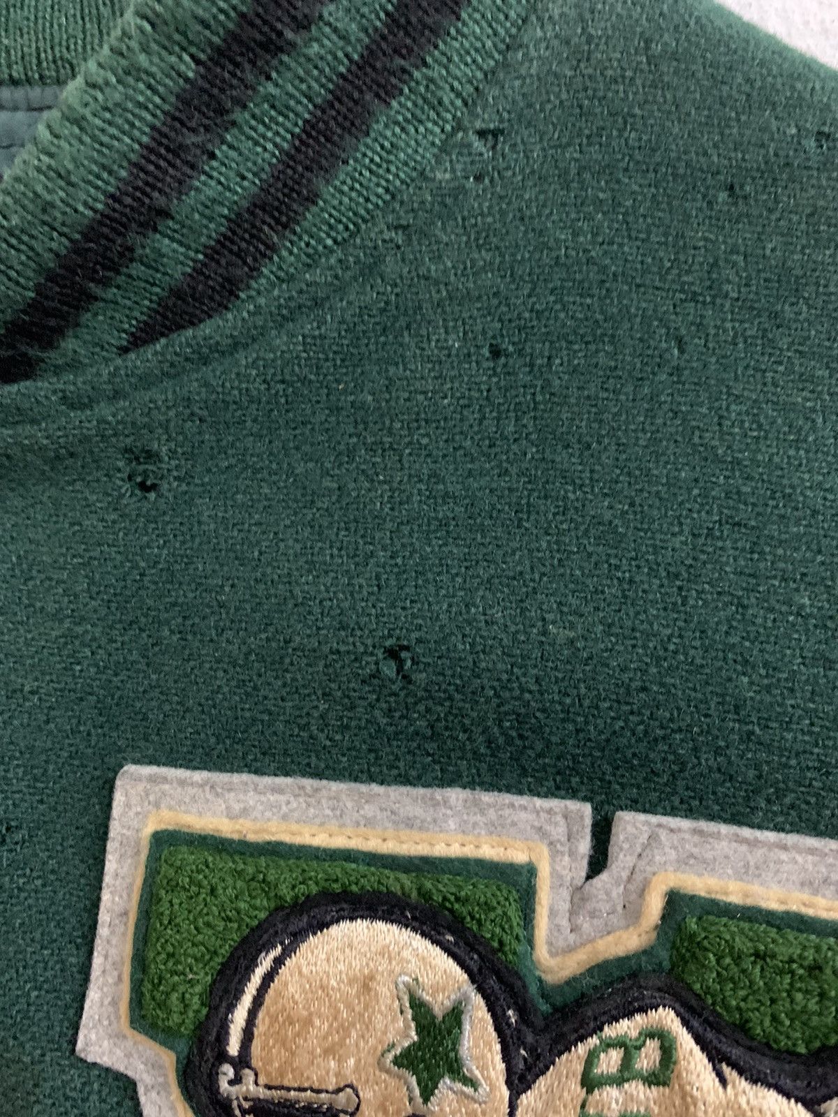 Japanese Brand Vtg Van Jac NFL Wool Leather Varsity Jacket Size US M / EU 48-50 / 2 - 17 Thumbnail