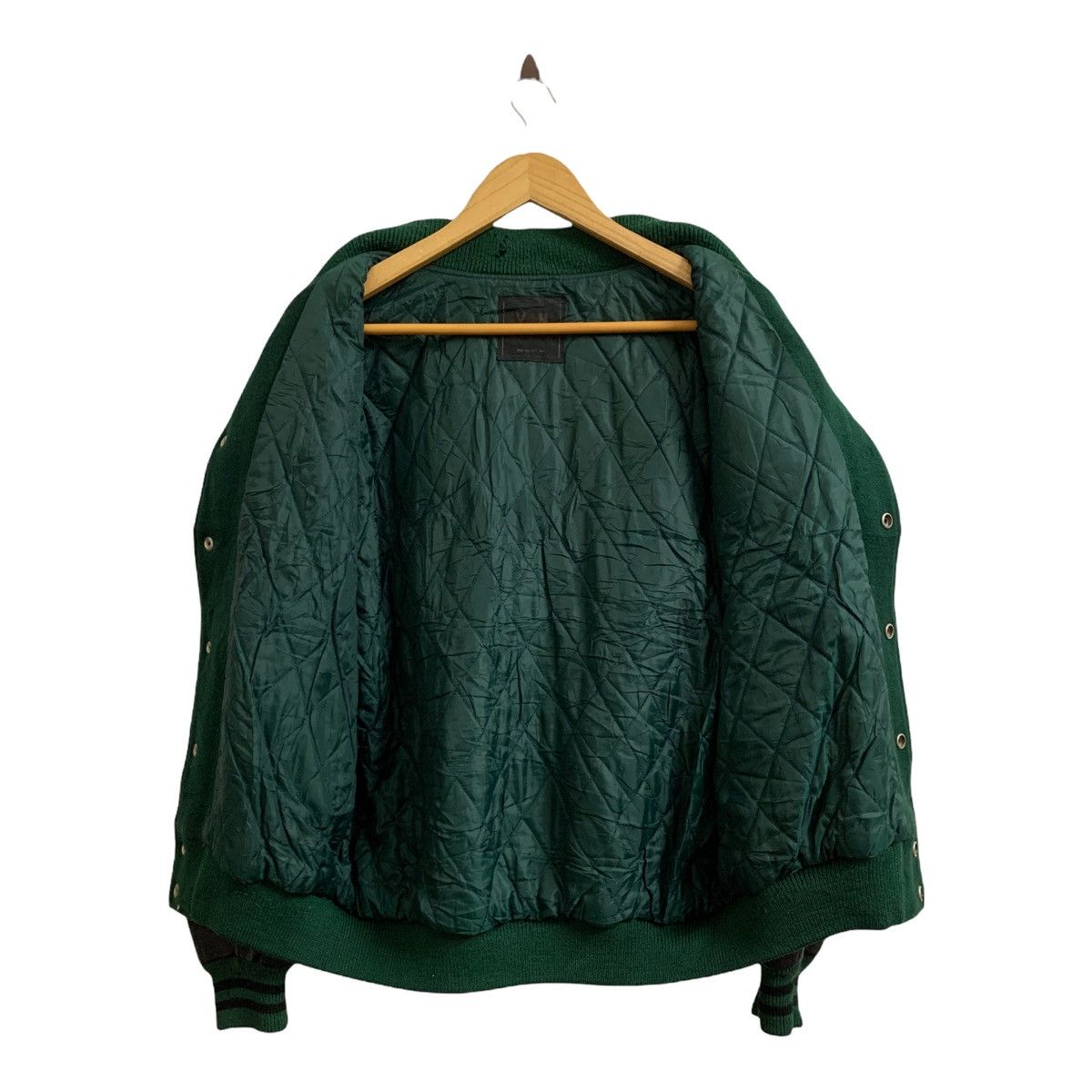 Japanese Brand Vtg Van Jac NFL Wool Leather Varsity Jacket Size US M / EU 48-50 / 2 - 11 Thumbnail