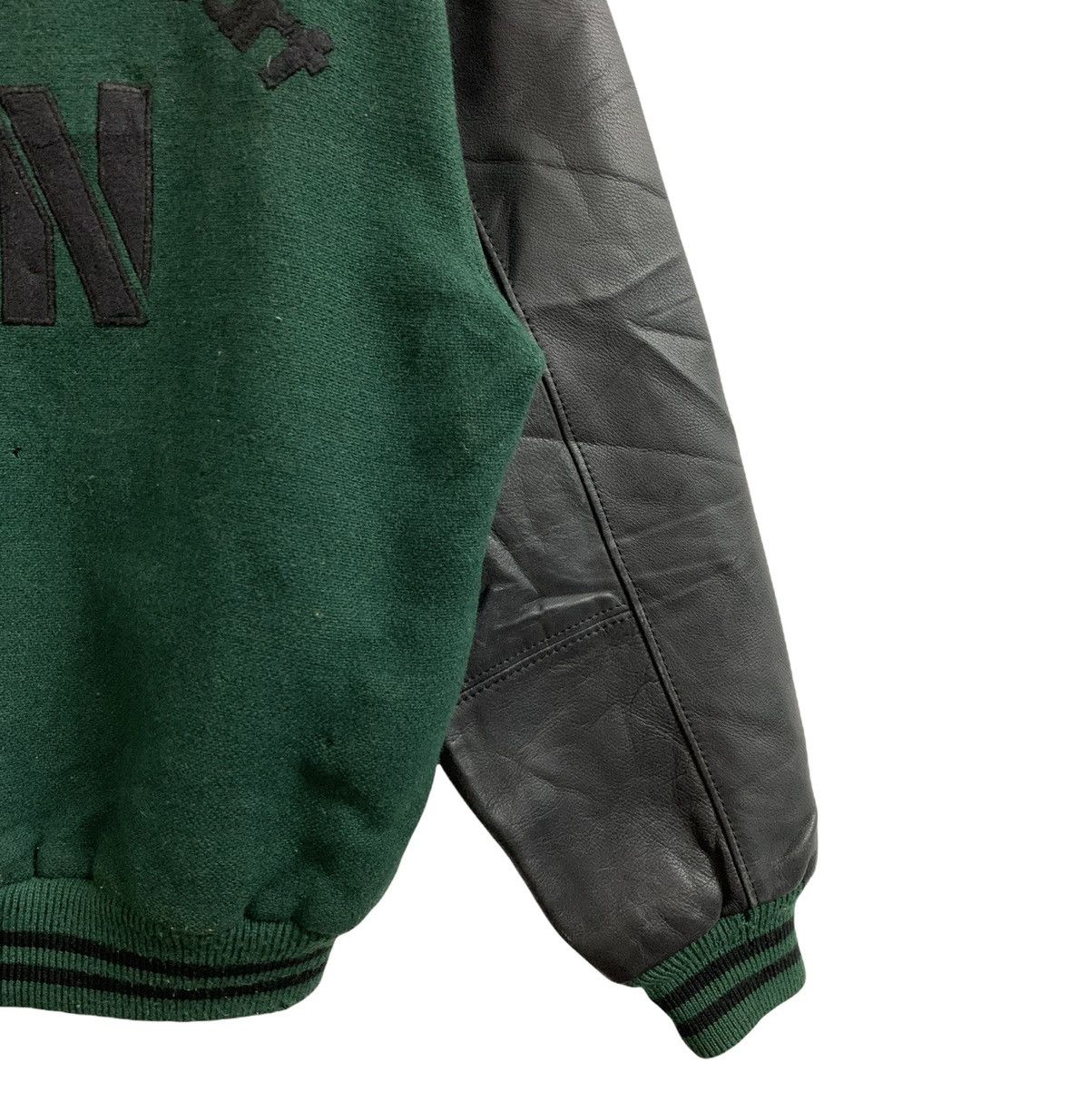 Japanese Brand Vtg Van Jac NFL Wool Leather Varsity Jacket Size US M / EU 48-50 / 2 - 9 Thumbnail