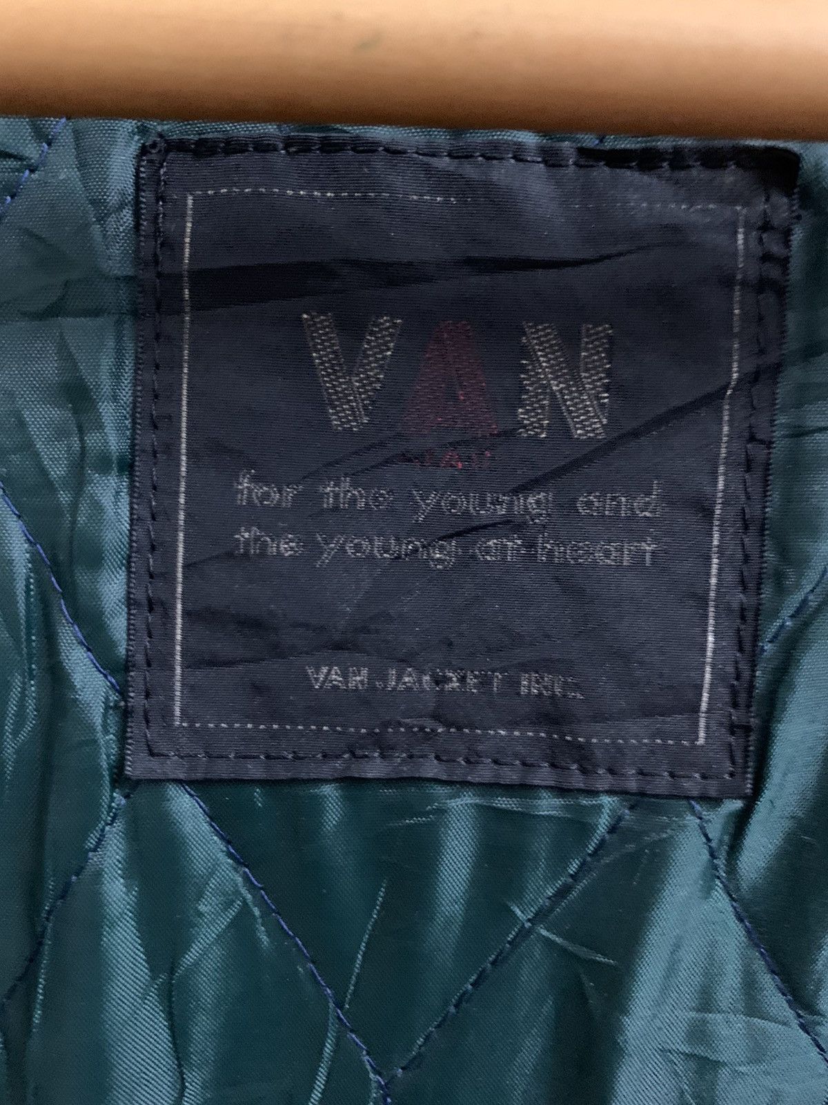 Japanese Brand Vtg Van Jac NFL Wool Leather Varsity Jacket Size US M / EU 48-50 / 2 - 13 Thumbnail