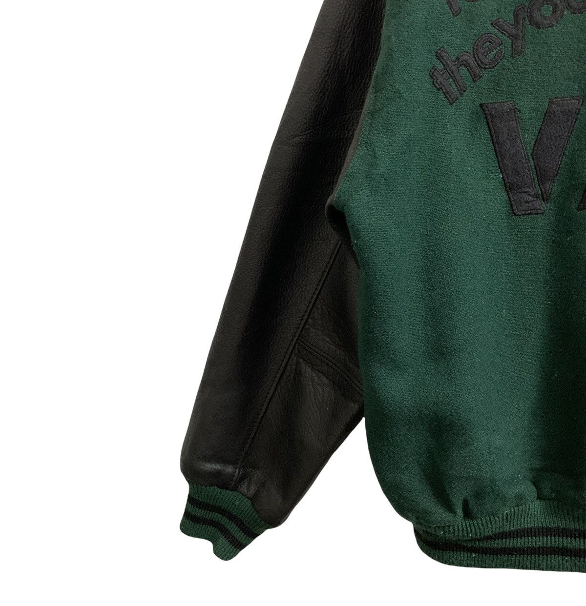 Japanese Brand Vtg Van Jac NFL Wool Leather Varsity Jacket Size US M / EU 48-50 / 2 - 10 Thumbnail
