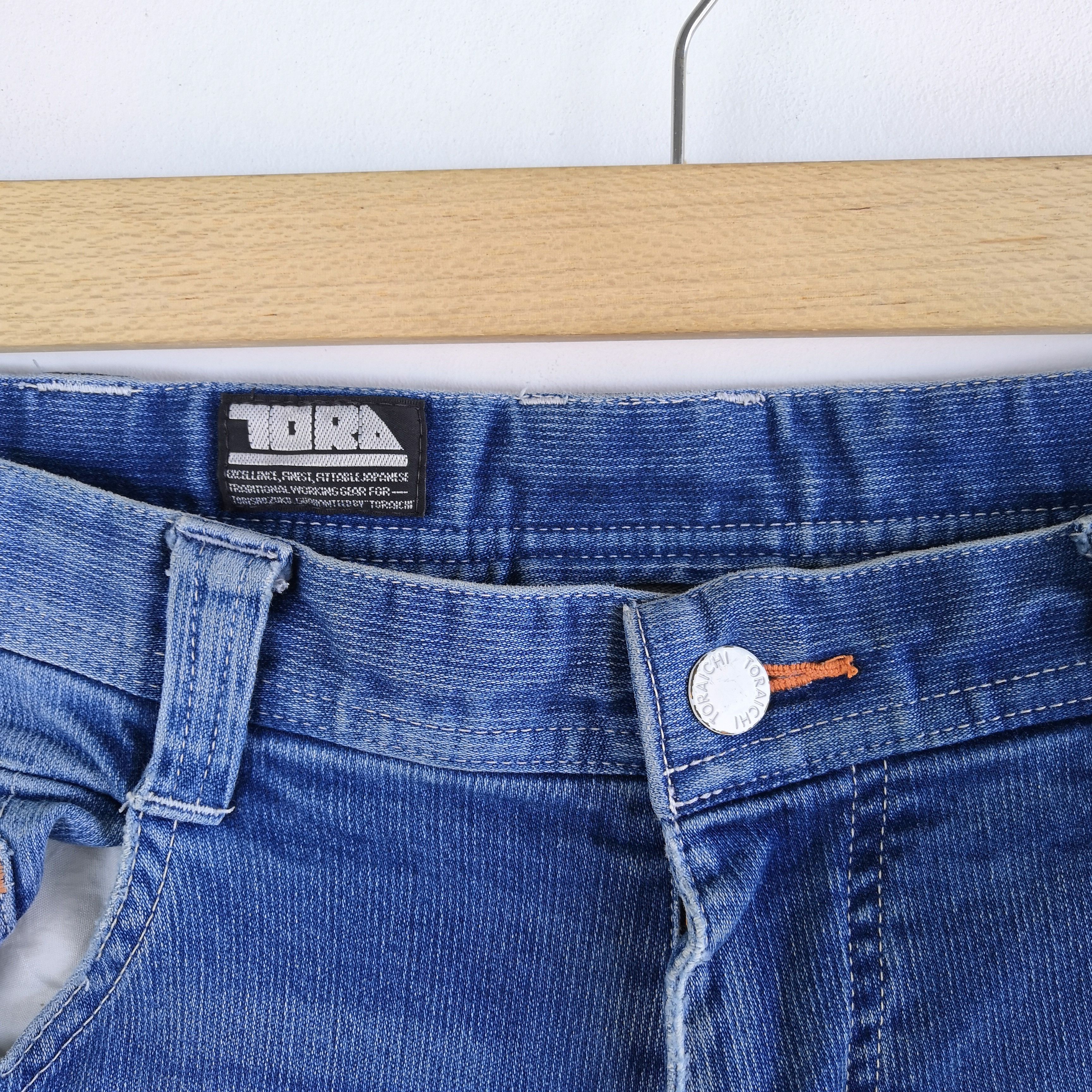 Japanese Brand Tora Japanese Denim Multi Pocket Jeans Caro Pants Size US 30 / EU 46 - 5 Thumbnail