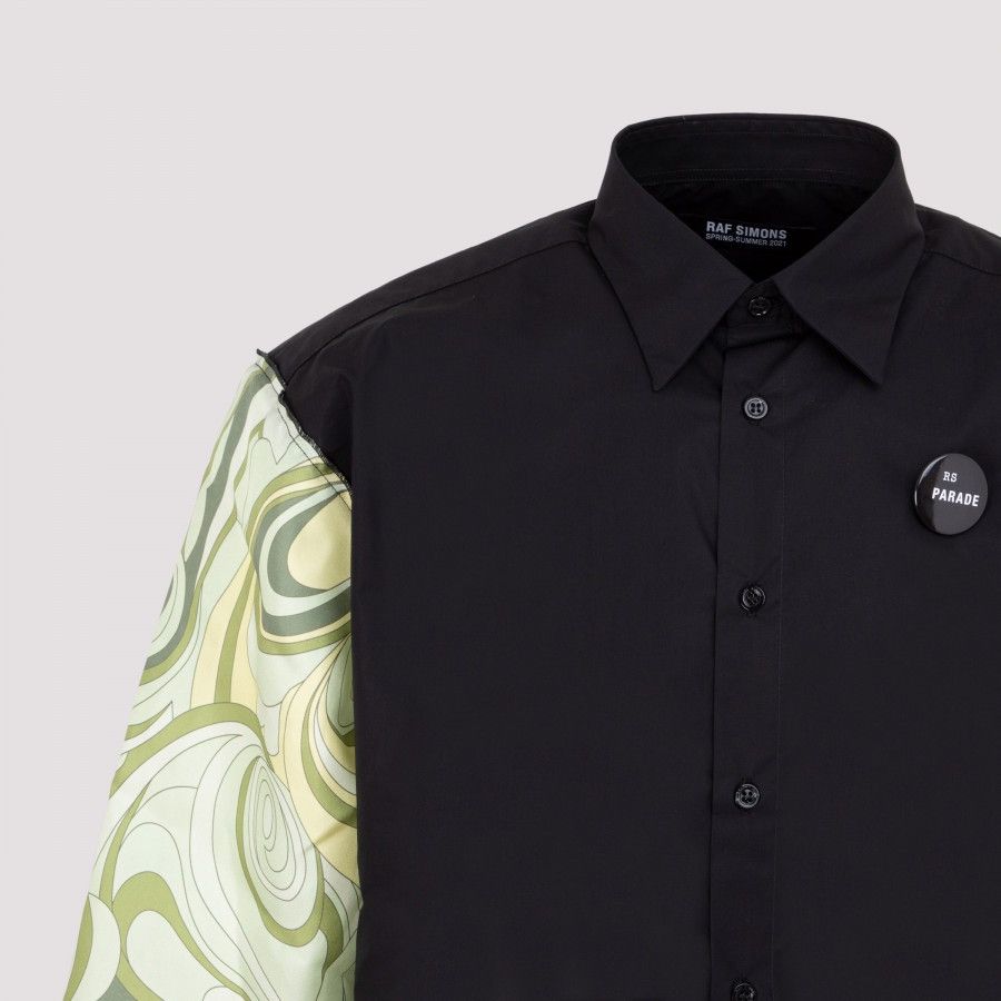 Raf Simons RAF SIMONS PRINTED SHORT SLEEVE BOXY SHIRT Size US S / EU 44-46 / 1 - 4 Thumbnail